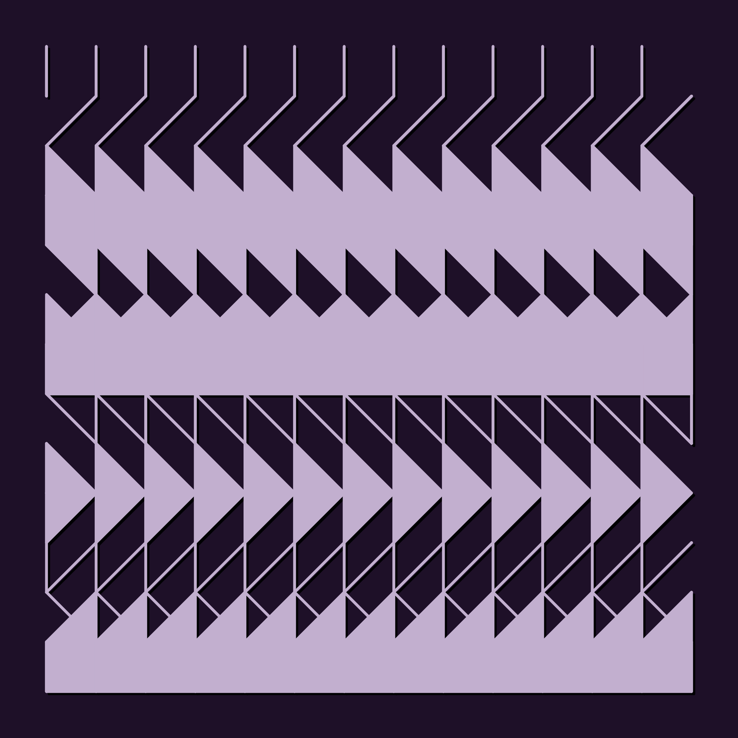 Art Blocks - Art Blocks v2 - Hieroglyphs #599 - NFT # 30000599