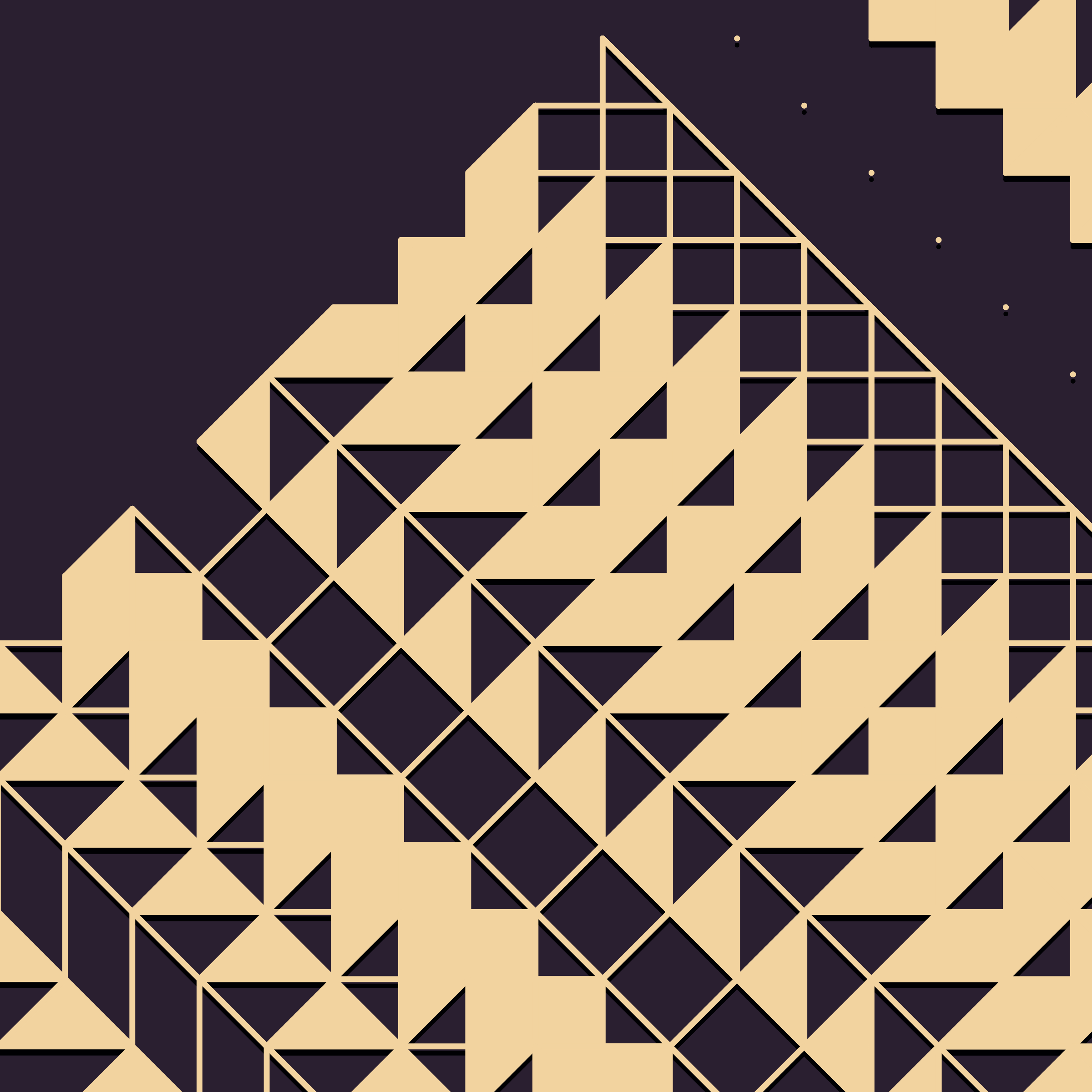 Art Blocks - Art Blocks v2 - Hieroglyphs #606 - NFT # 30000606