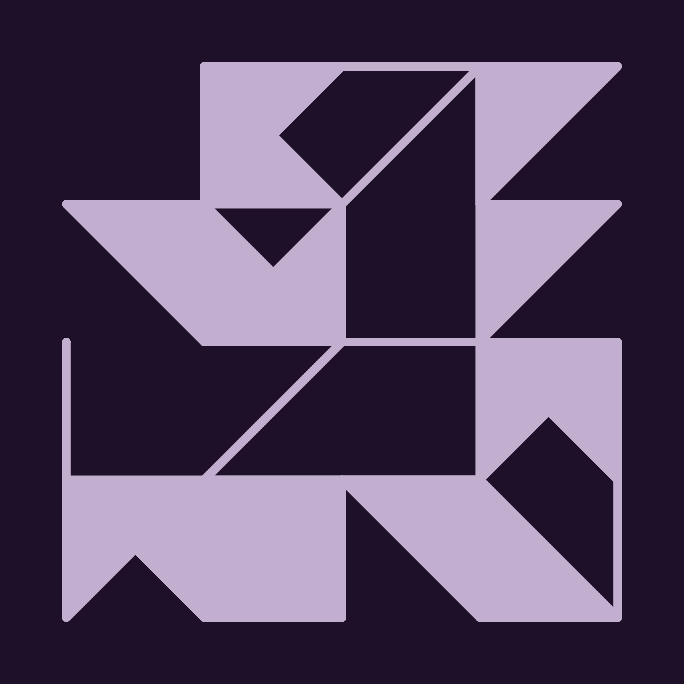 Art Blocks - Art Blocks v2 - Hieroglyphs #610 - NFT # 30000610