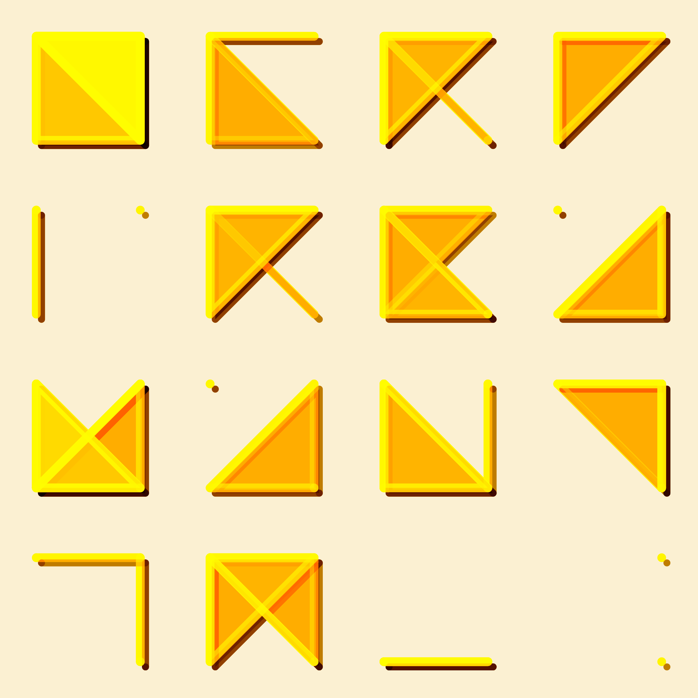 Art Blocks - Art Blocks v2 - Hieroglyphs #637 - NFT # 30000637