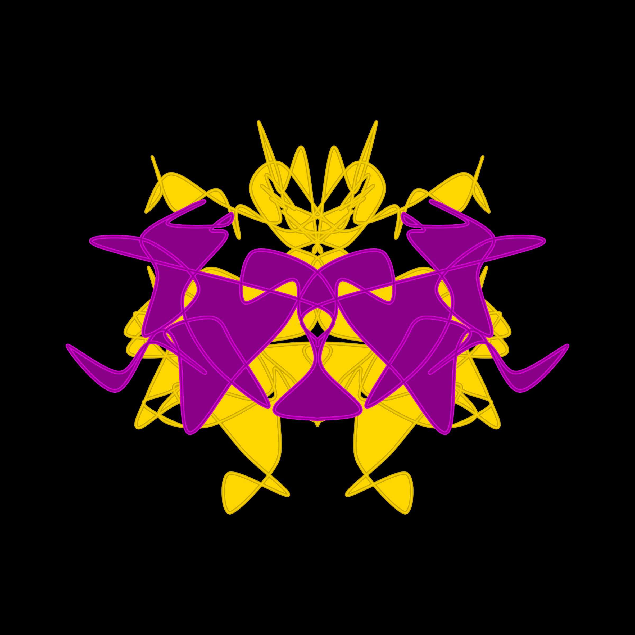 Art Blocks - Art Blocks v2 - Cryptoblots #64 - NFT # 3000064