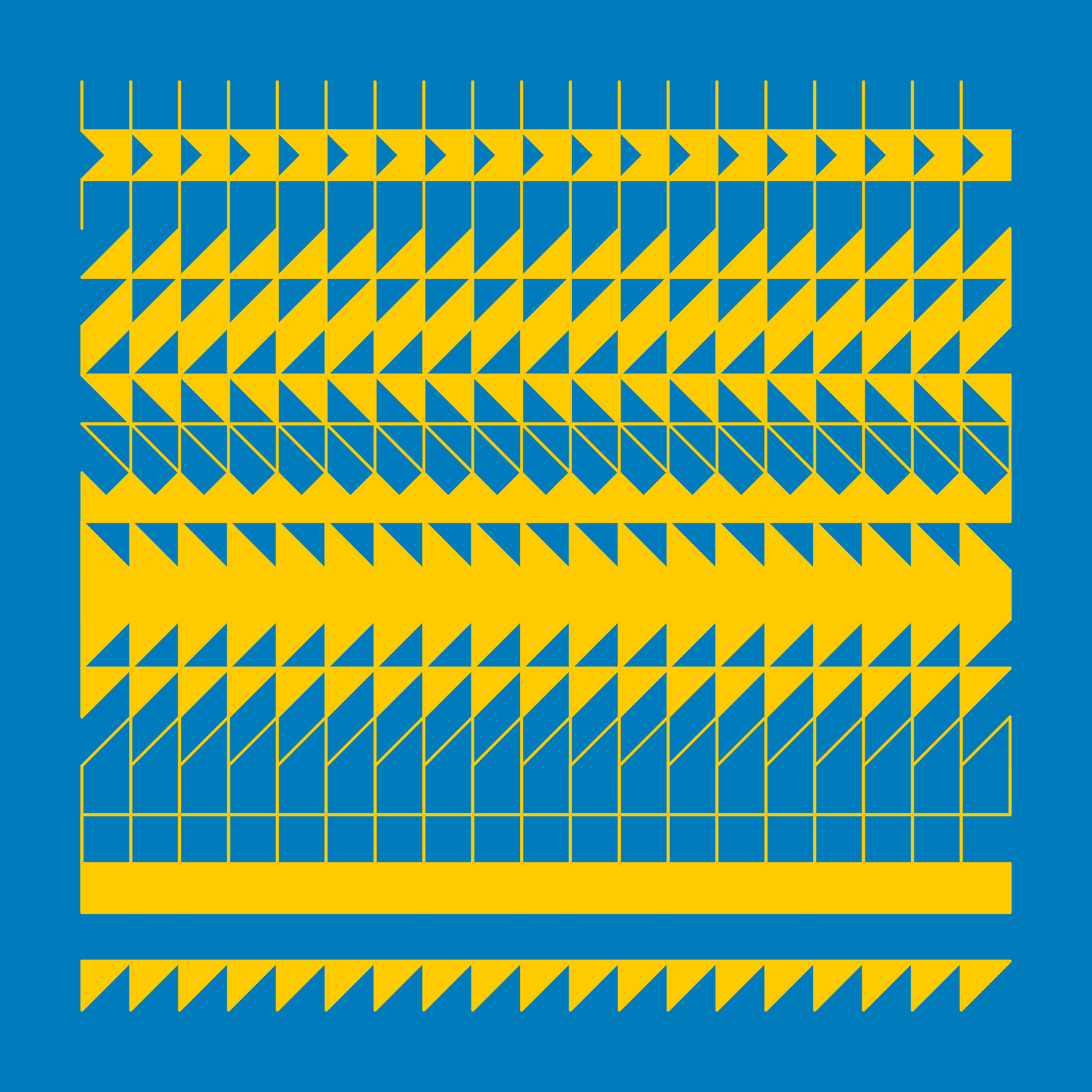 Art Blocks - Art Blocks v2 - Hieroglyphs #654 - NFT # 30000654