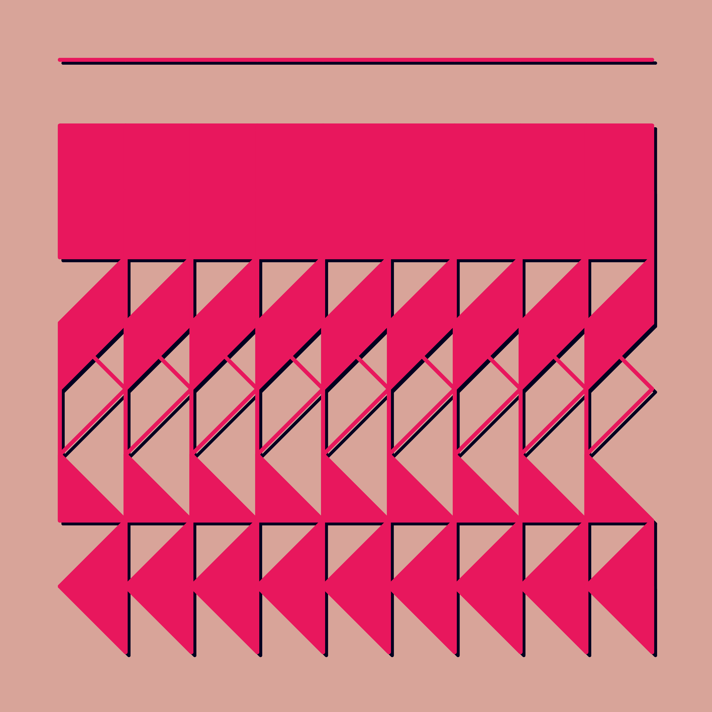 Art Blocks - Art Blocks v2 - Hieroglyphs #655 - NFT # 30000655