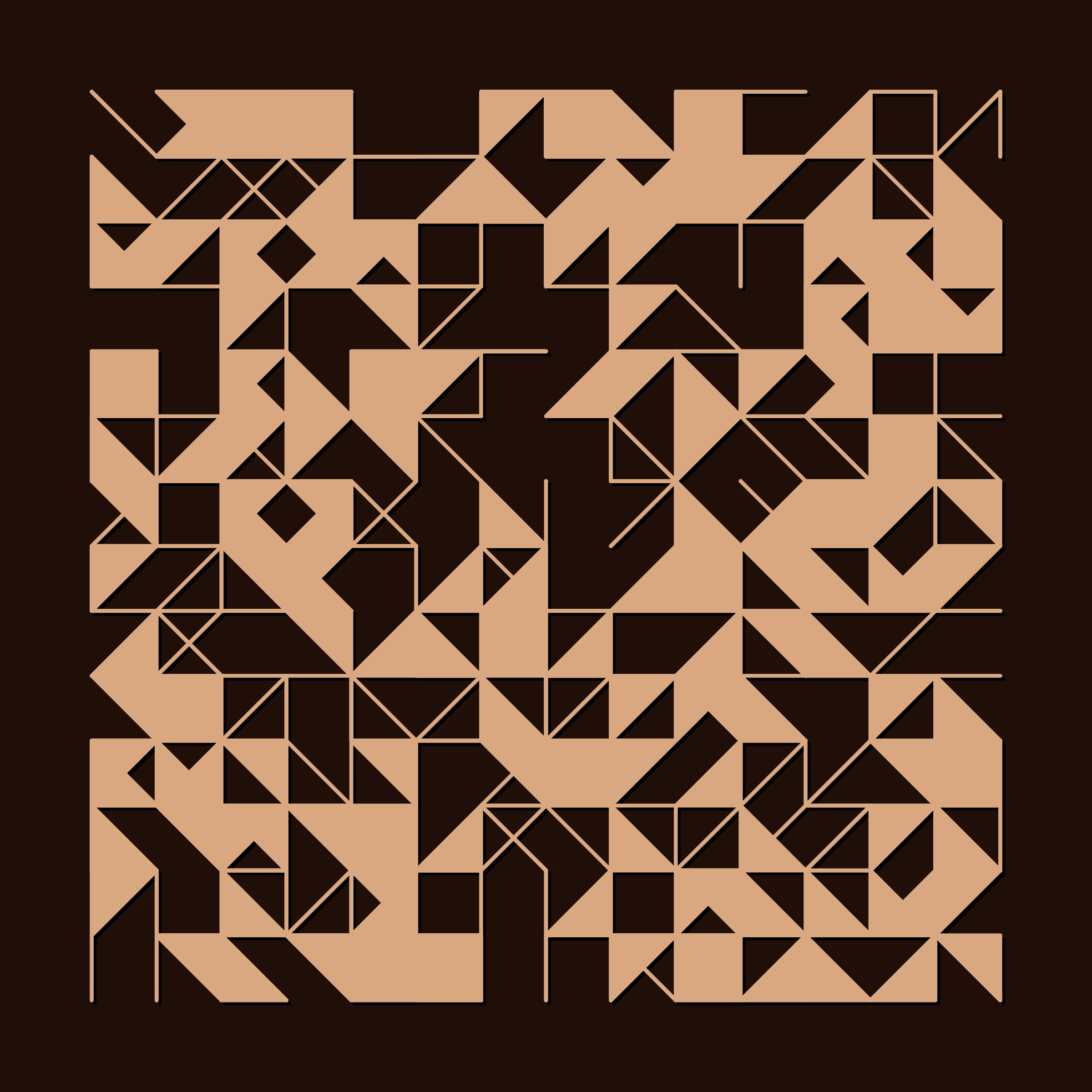 Art Blocks - Art Blocks v2 - Hieroglyphs #678 - NFT # 30000678