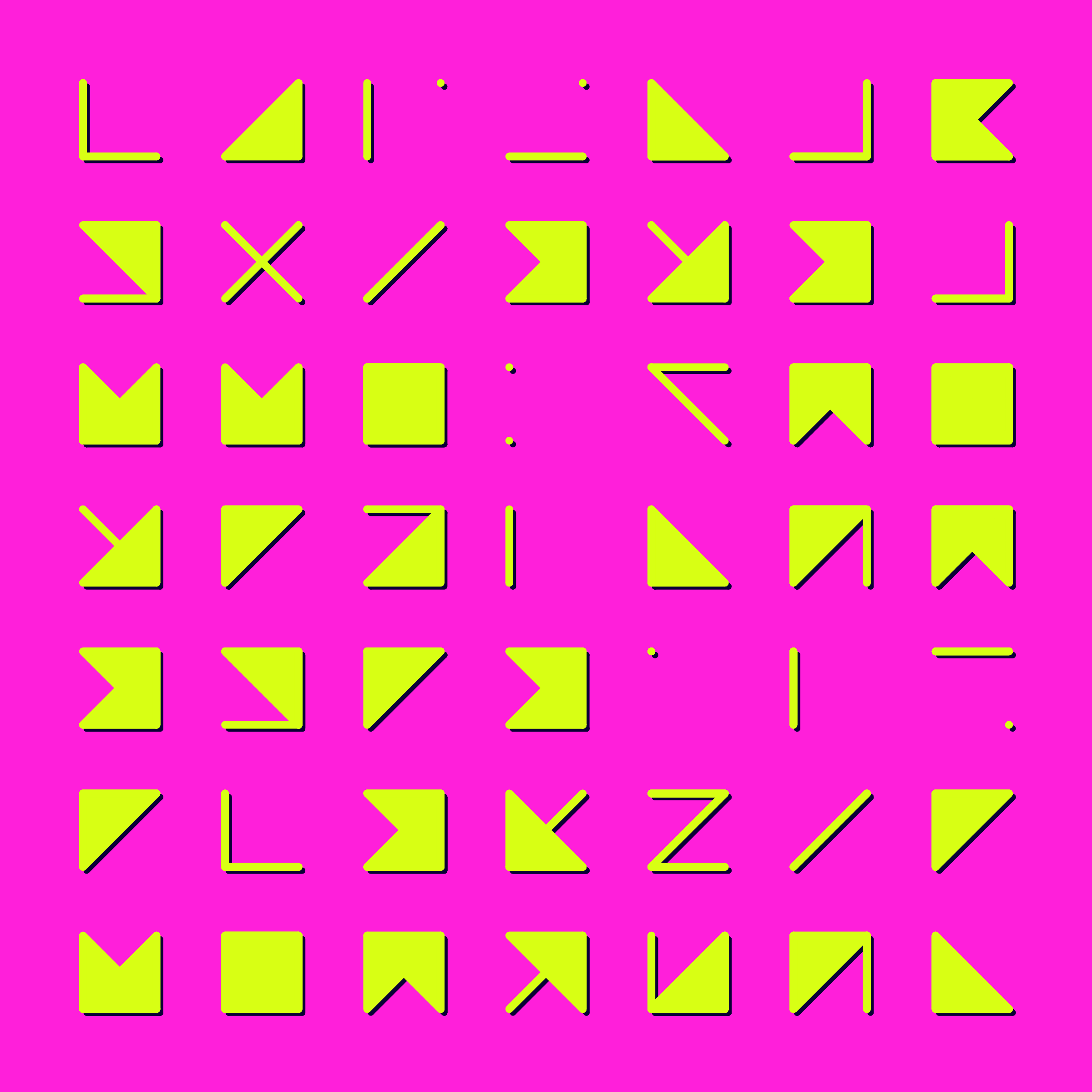 Art Blocks - Art Blocks v2 - Hieroglyphs #697 - NFT # 30000697