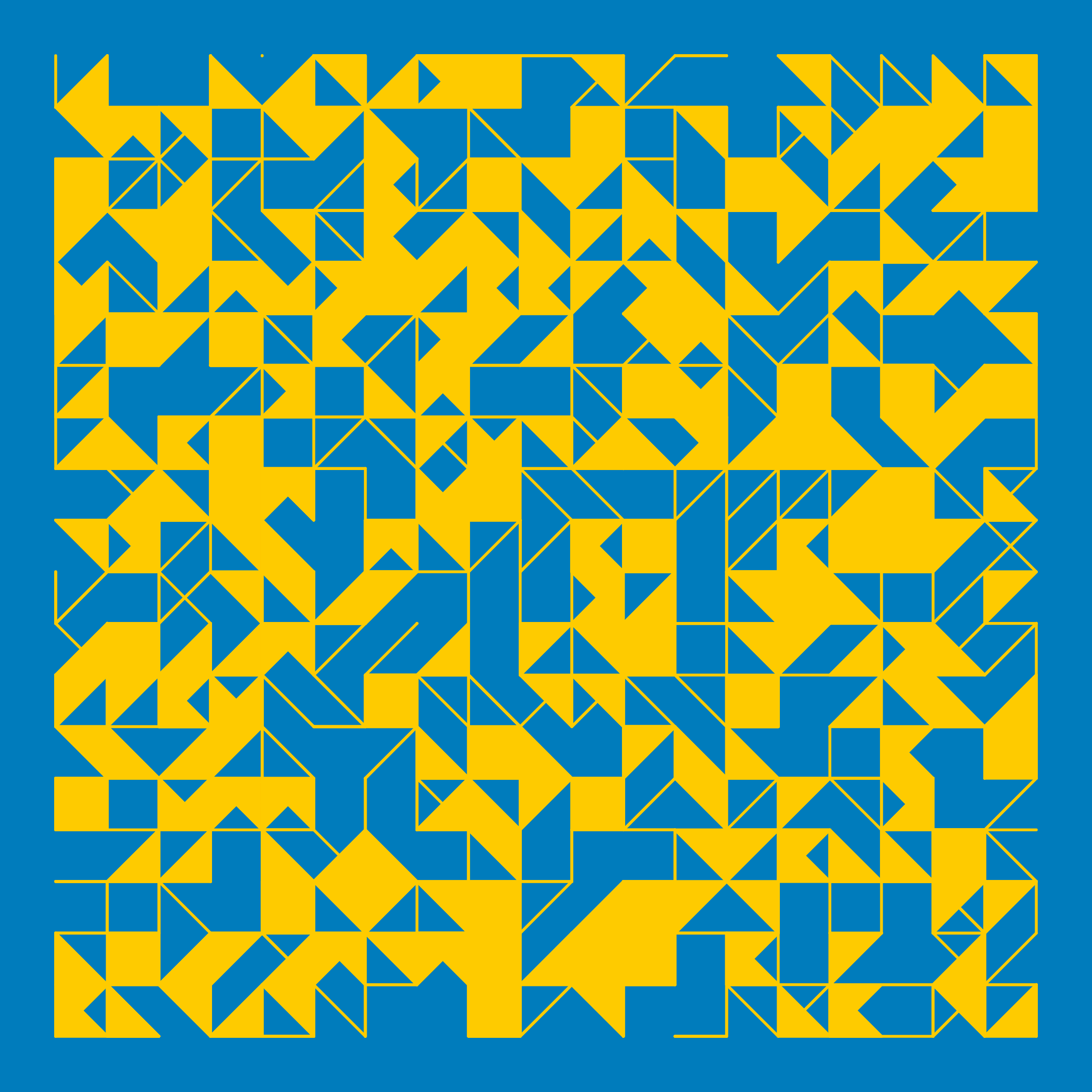 Art Blocks - Art Blocks v2 - Hieroglyphs #718 - NFT # 30000718