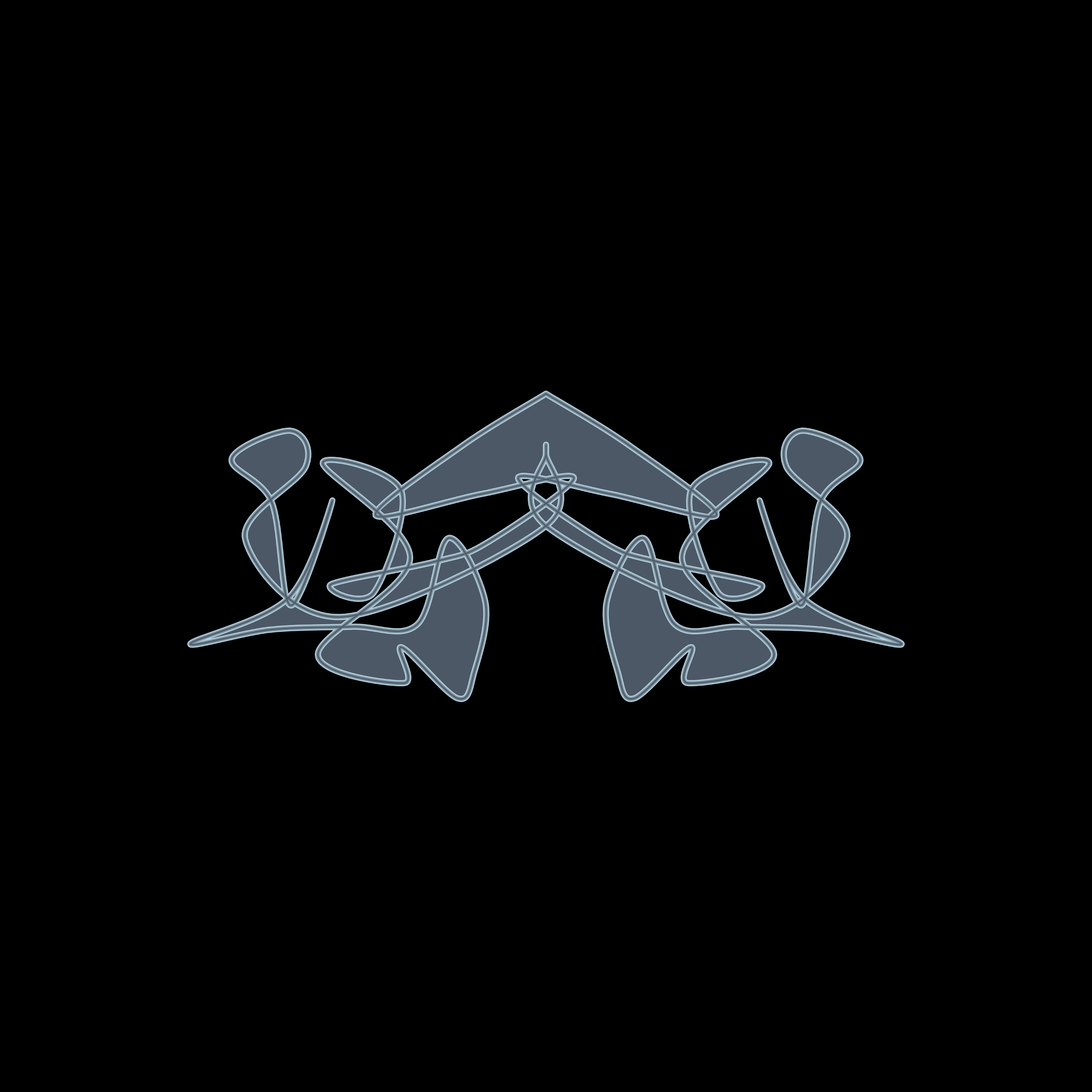 Art Blocks - Art Blocks v2 - Cryptoblots #72 - NFT # 3000072