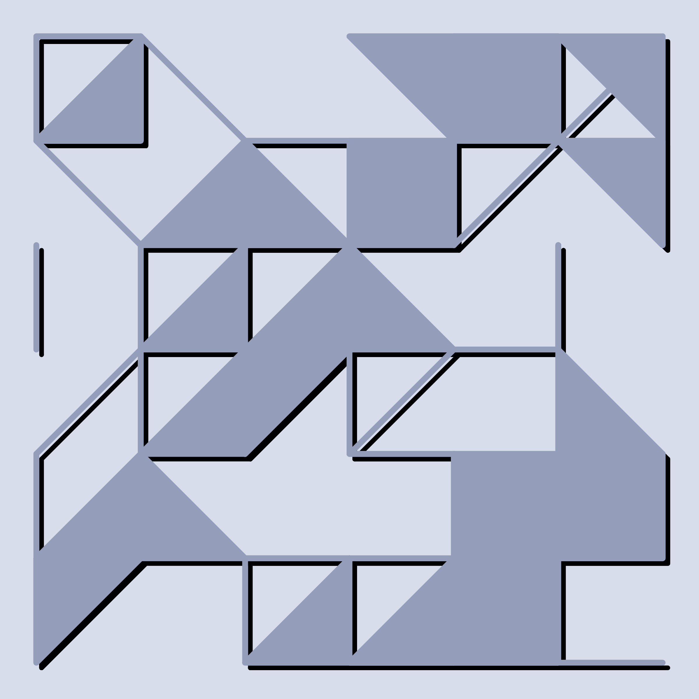 Art Blocks - Art Blocks v2 - Hieroglyphs #745 - NFT # 30000745