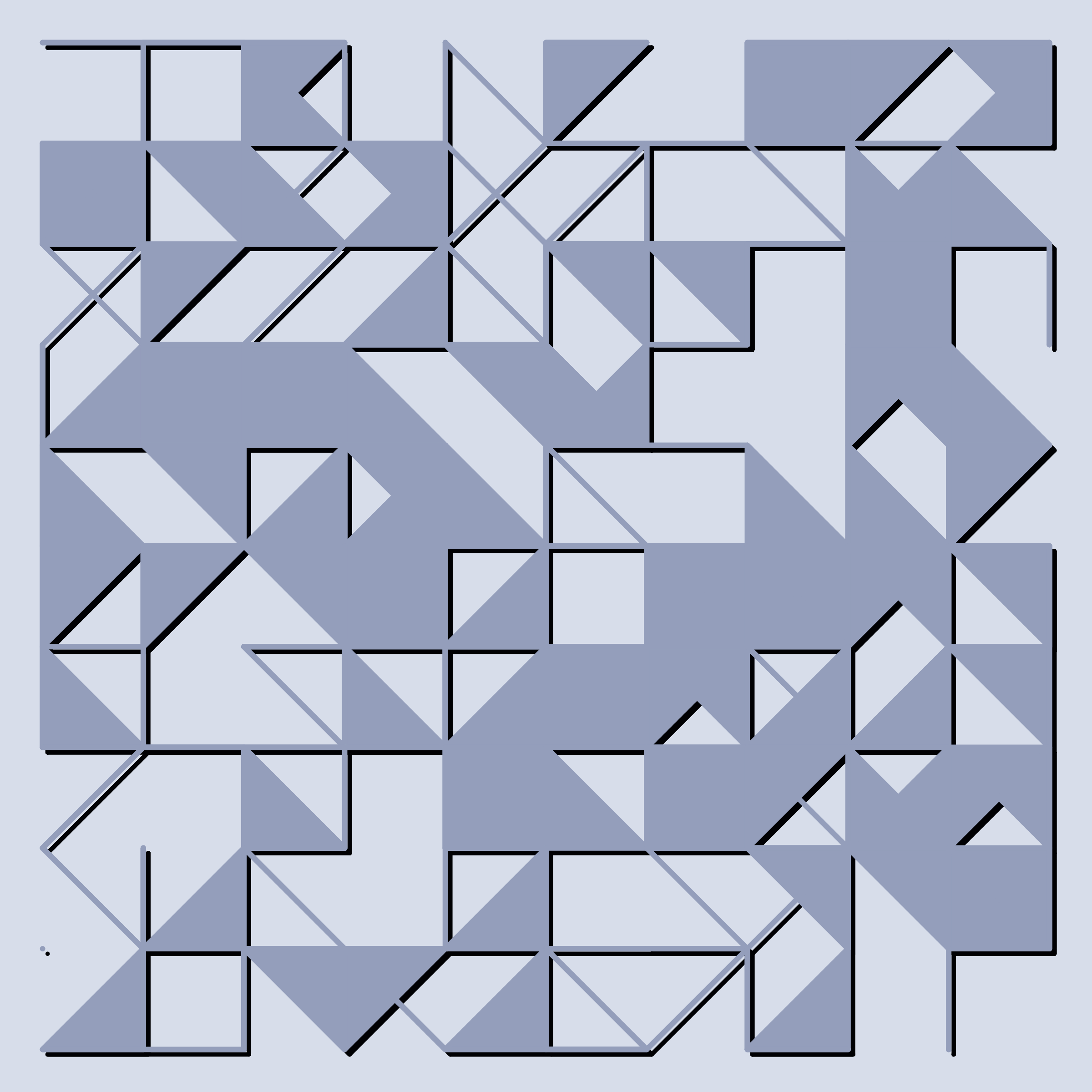 Art Blocks - Art Blocks v2 - Hieroglyphs #747 - NFT # 30000747