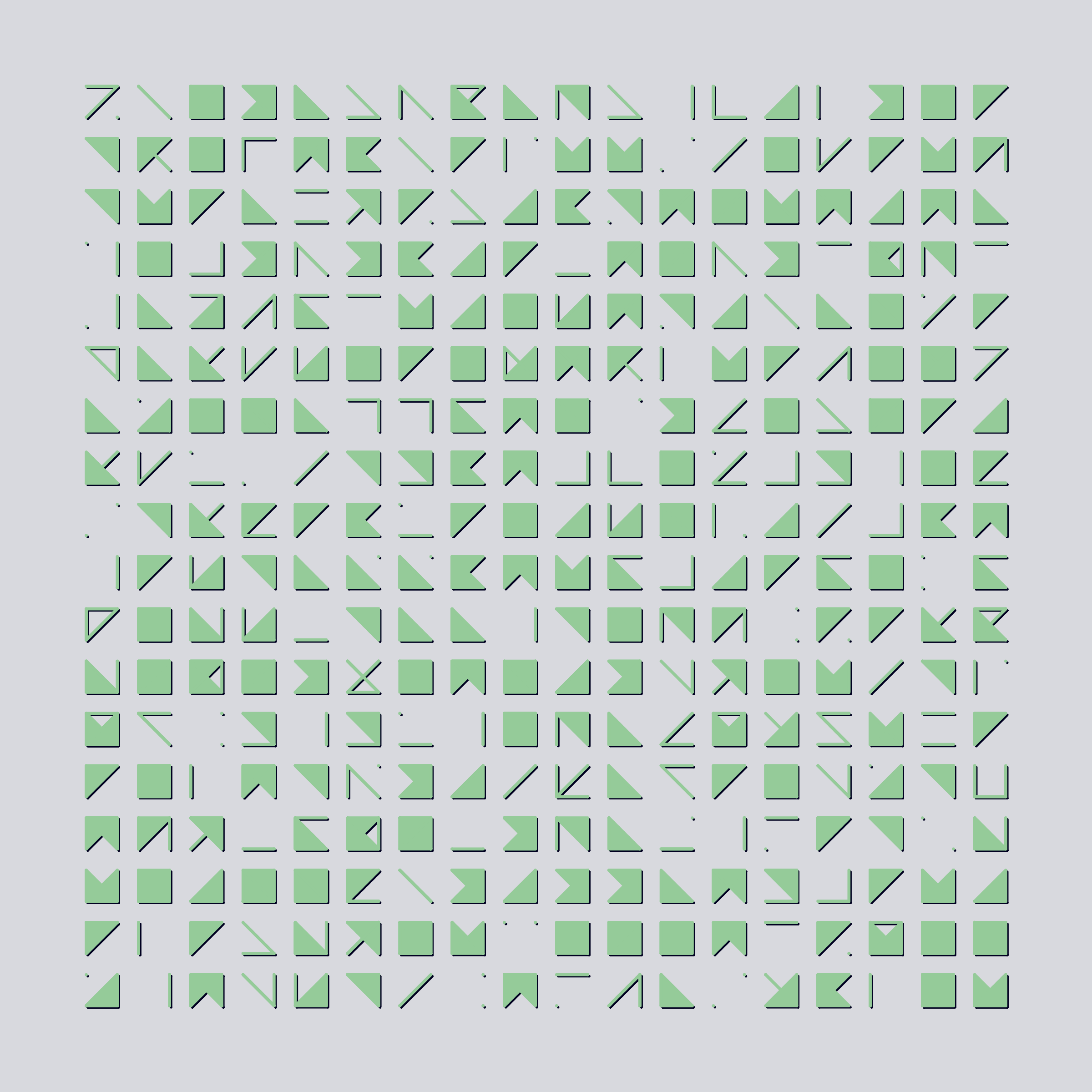 Art Blocks - Art Blocks v2 - Hieroglyphs #750 - NFT # 30000750