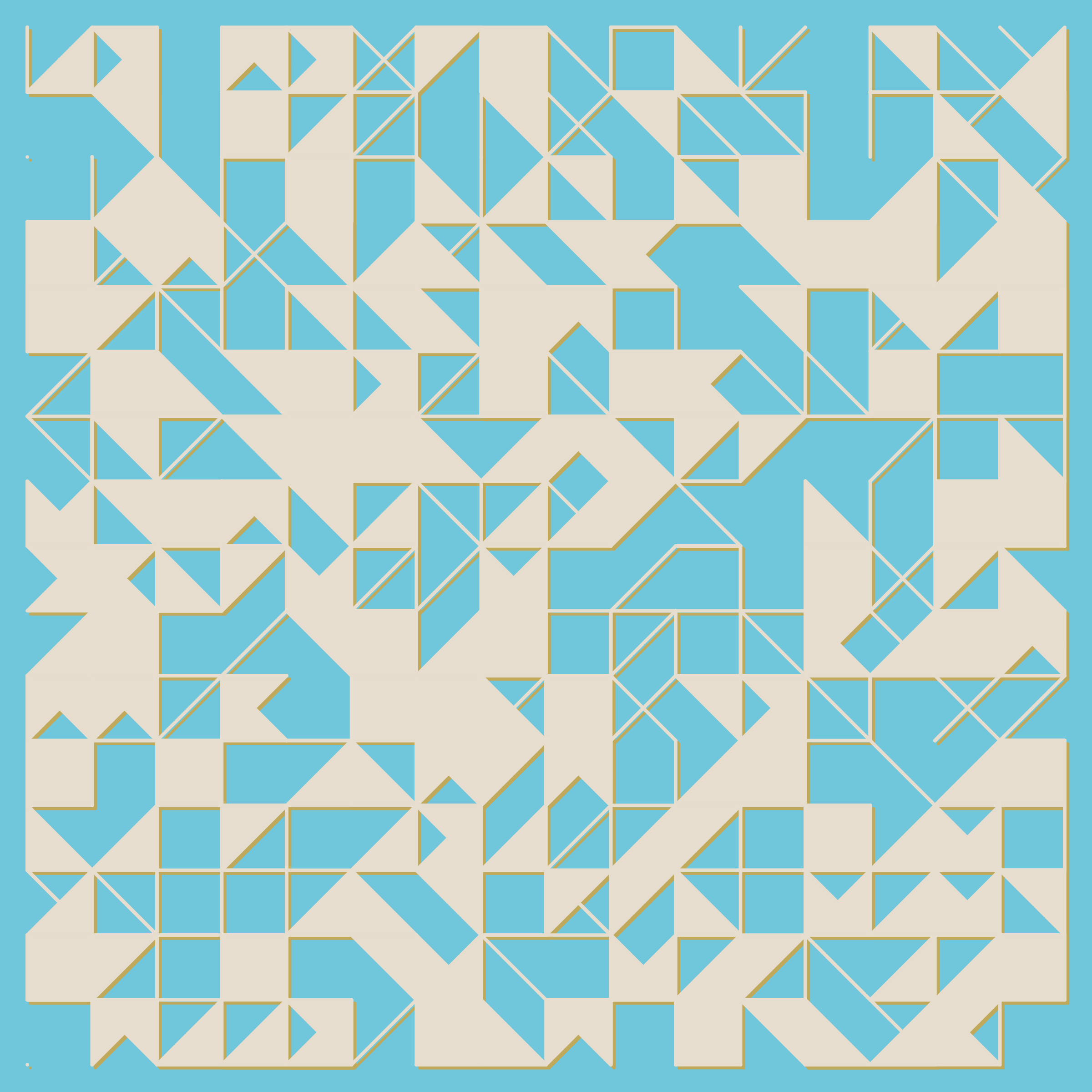 Art Blocks - Art Blocks v2 - Hieroglyphs #779 - NFT # 30000779