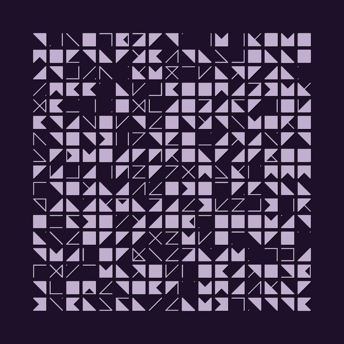 Art Blocks - Art Blocks v2 - Hieroglyphs #792 - NFT # 30000792