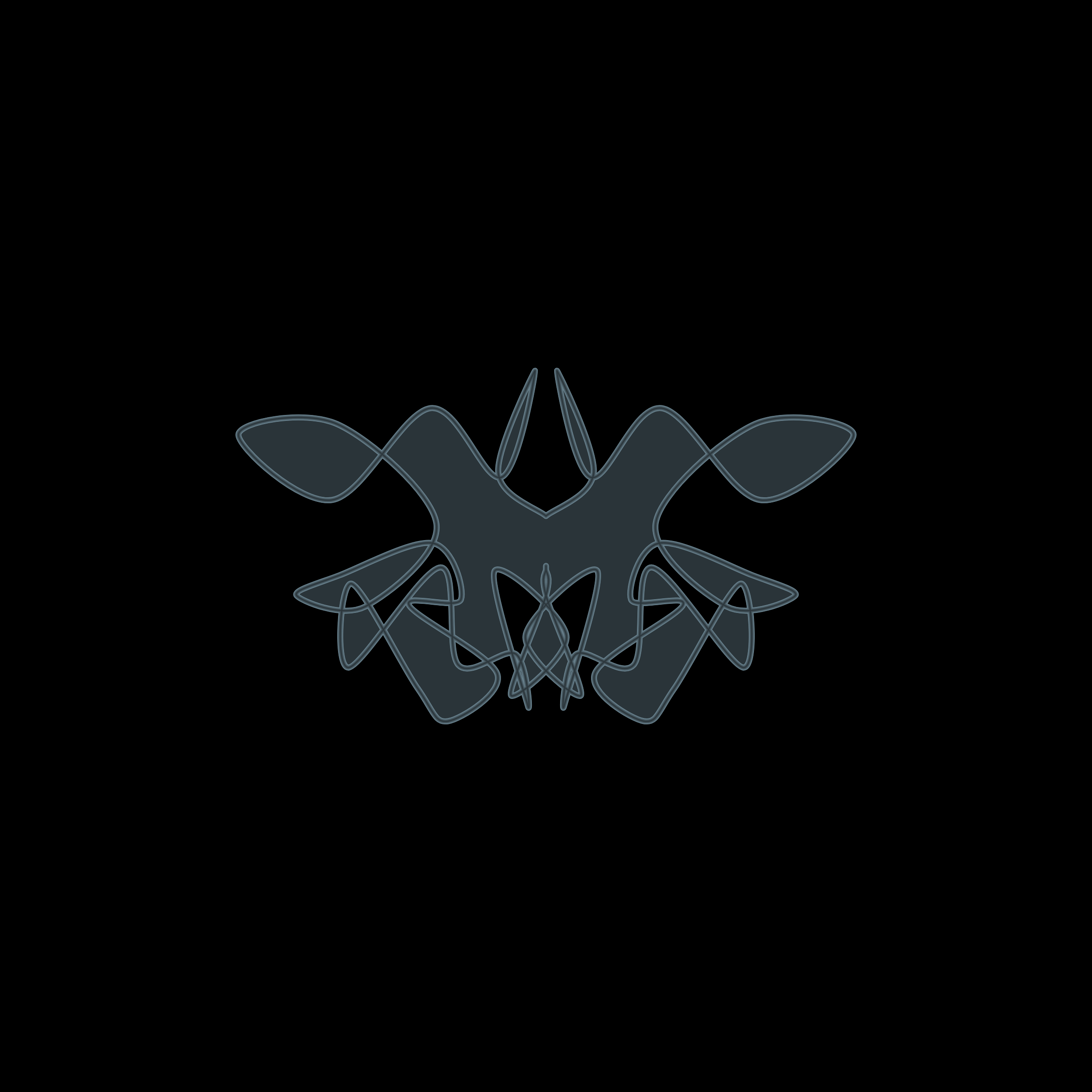 Art Blocks - Art Blocks v2 - Cryptoblots #80 - NFT # 3000080