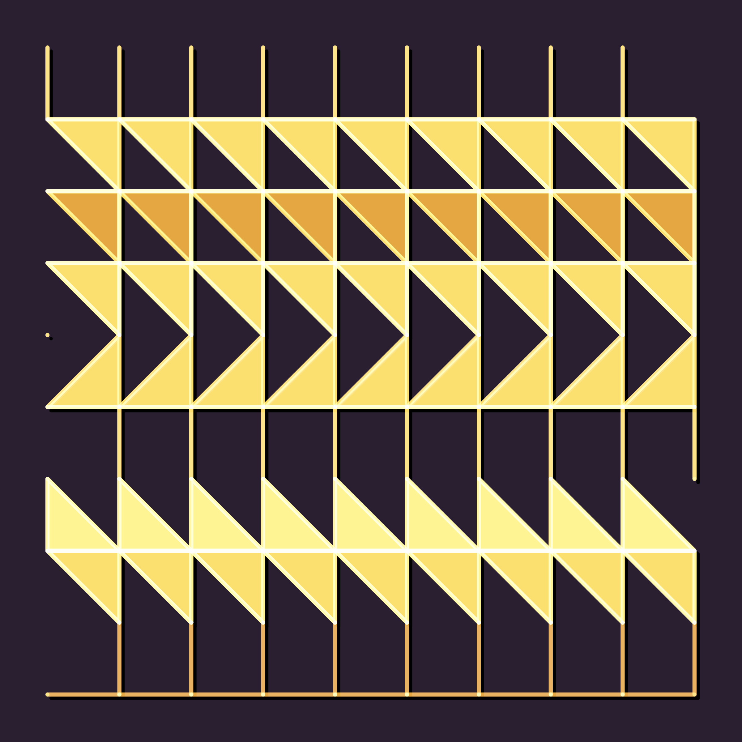 Art Blocks - Art Blocks v2 - Hieroglyphs #800 - NFT # 30000800