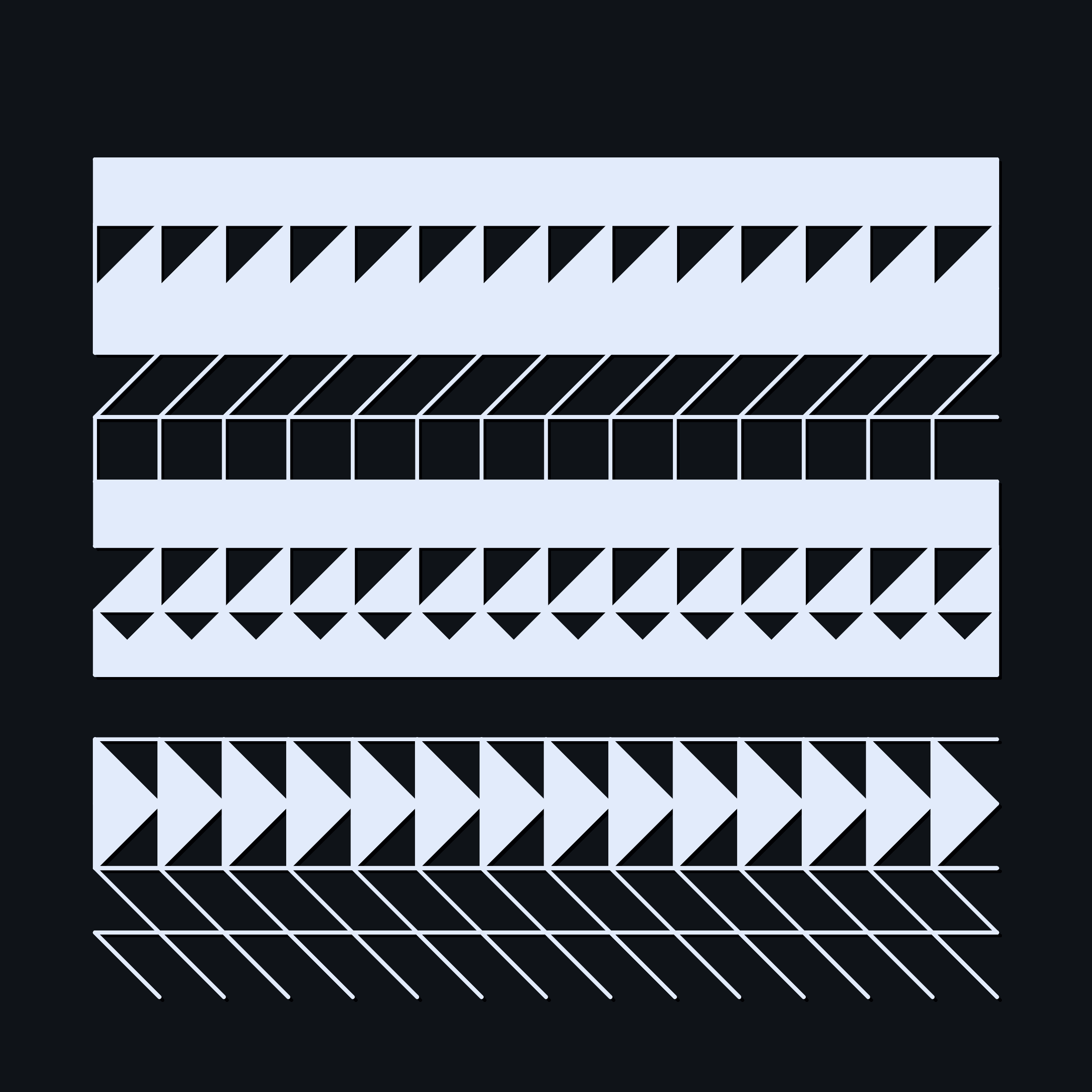 Art Blocks - Art Blocks v2 - Hieroglyphs #801 - NFT # 30000801