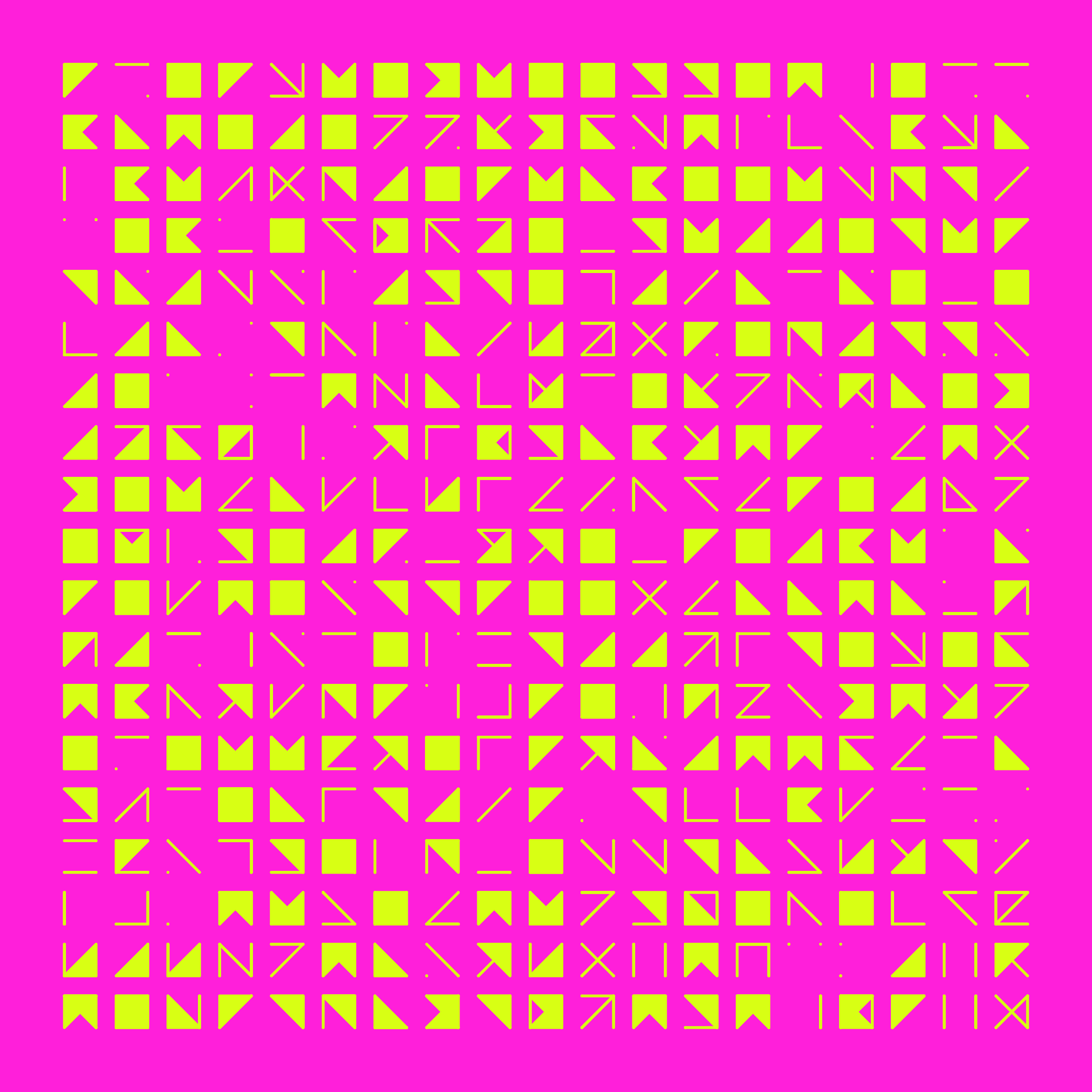 Art Blocks - Art Blocks v2 - Hieroglyphs #806 - NFT # 30000806