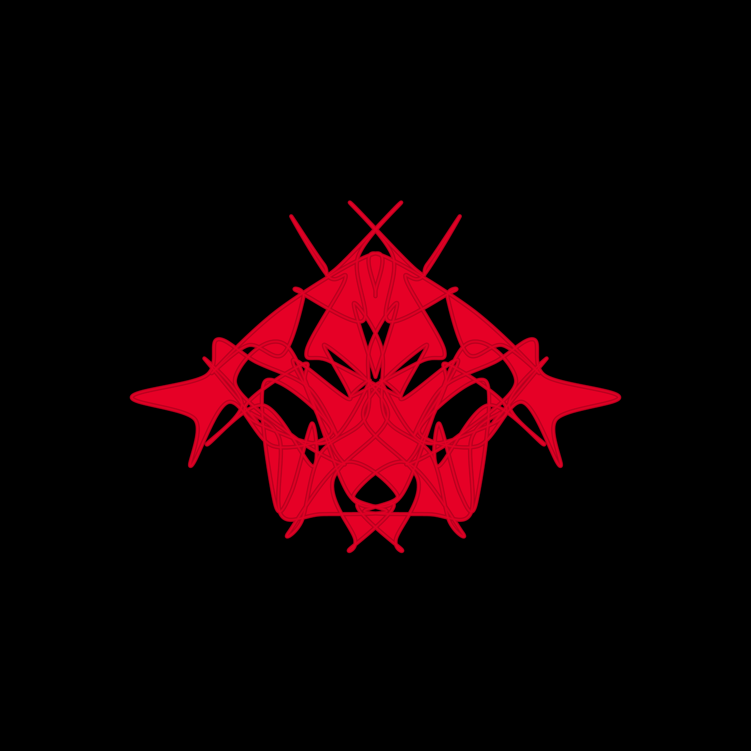 Art Blocks - Art Blocks v2 - Cryptoblots #81 - NFT # 3000081