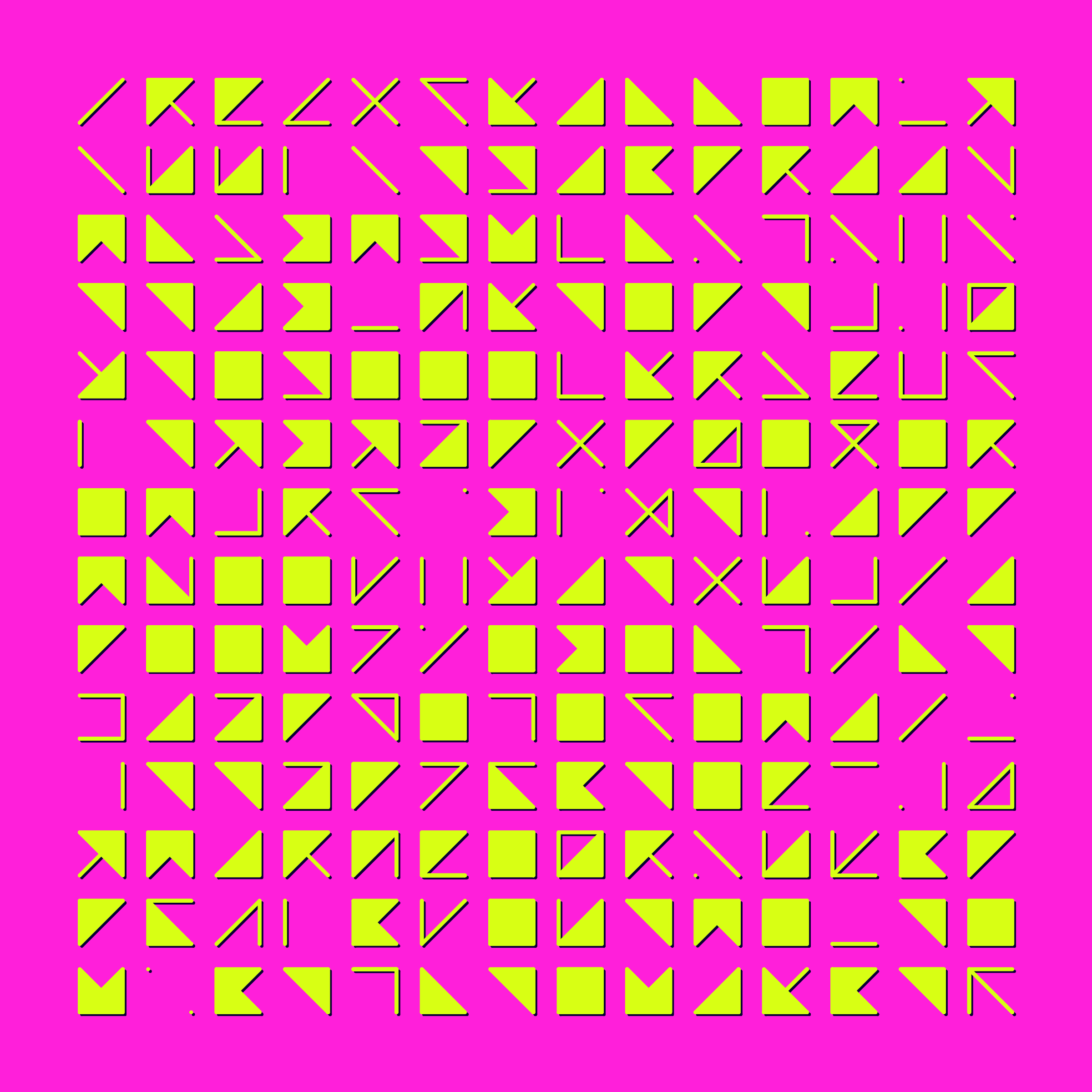 Art Blocks - Art Blocks v2 - Hieroglyphs #822 - NFT # 30000822