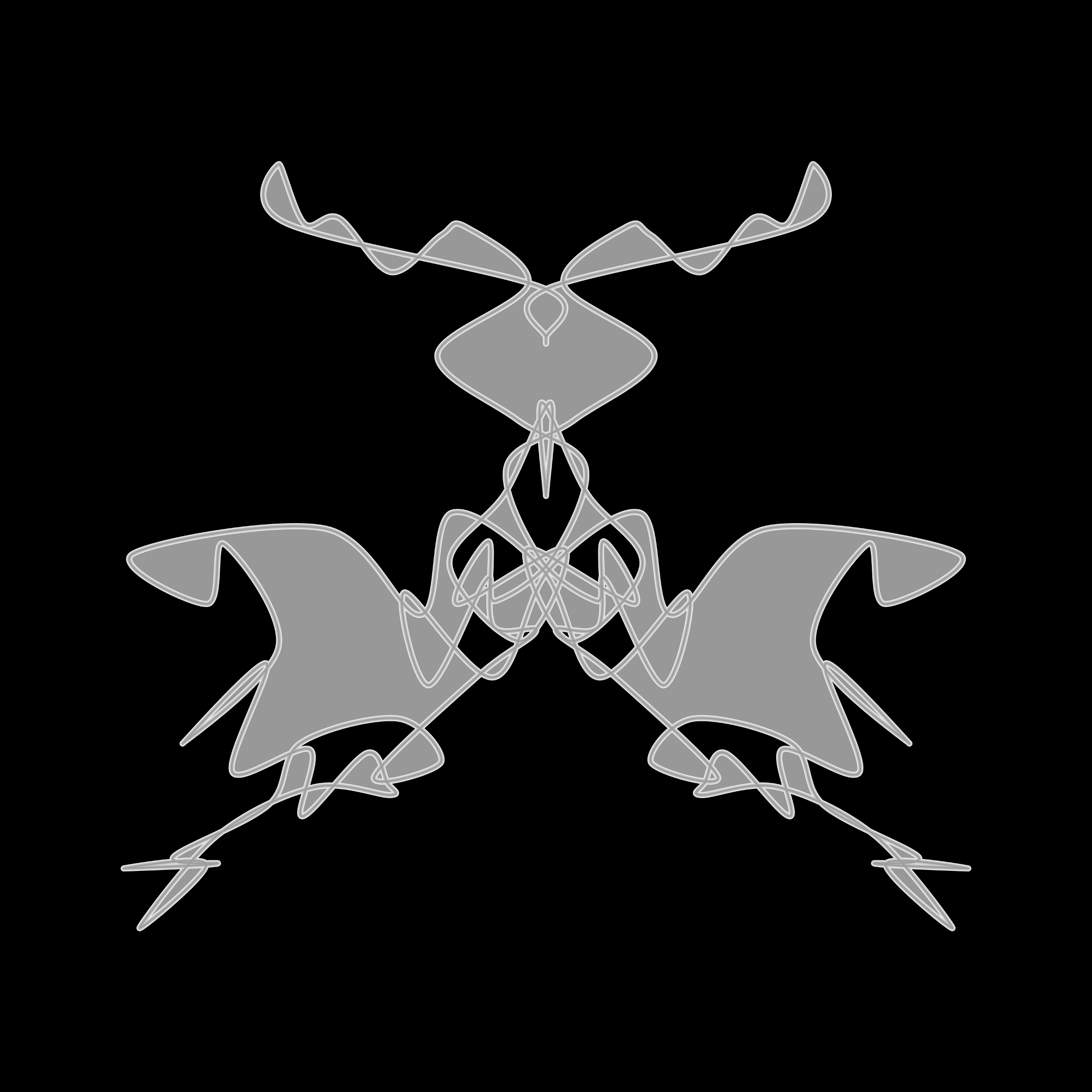 Art Blocks - Art Blocks v2 - Cryptoblots #83 - NFT # 3000083