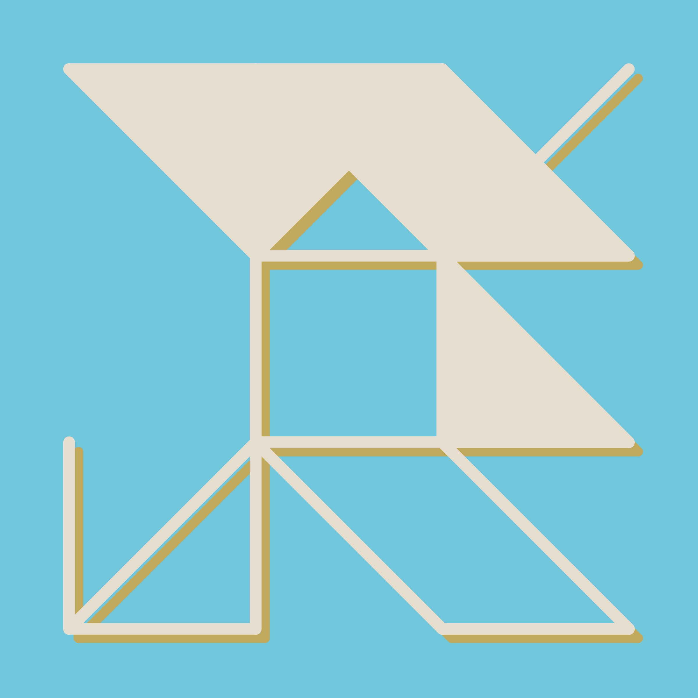 Art Blocks - Art Blocks v2 - Hieroglyphs #830 - NFT # 30000830