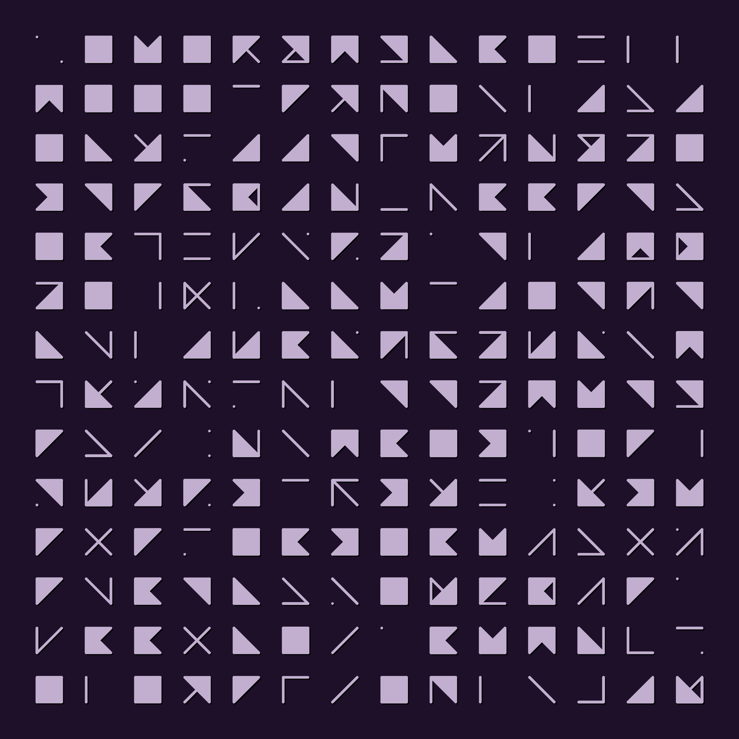 Art Blocks - Art Blocks v2 - Hieroglyphs #839 - NFT # 30000839