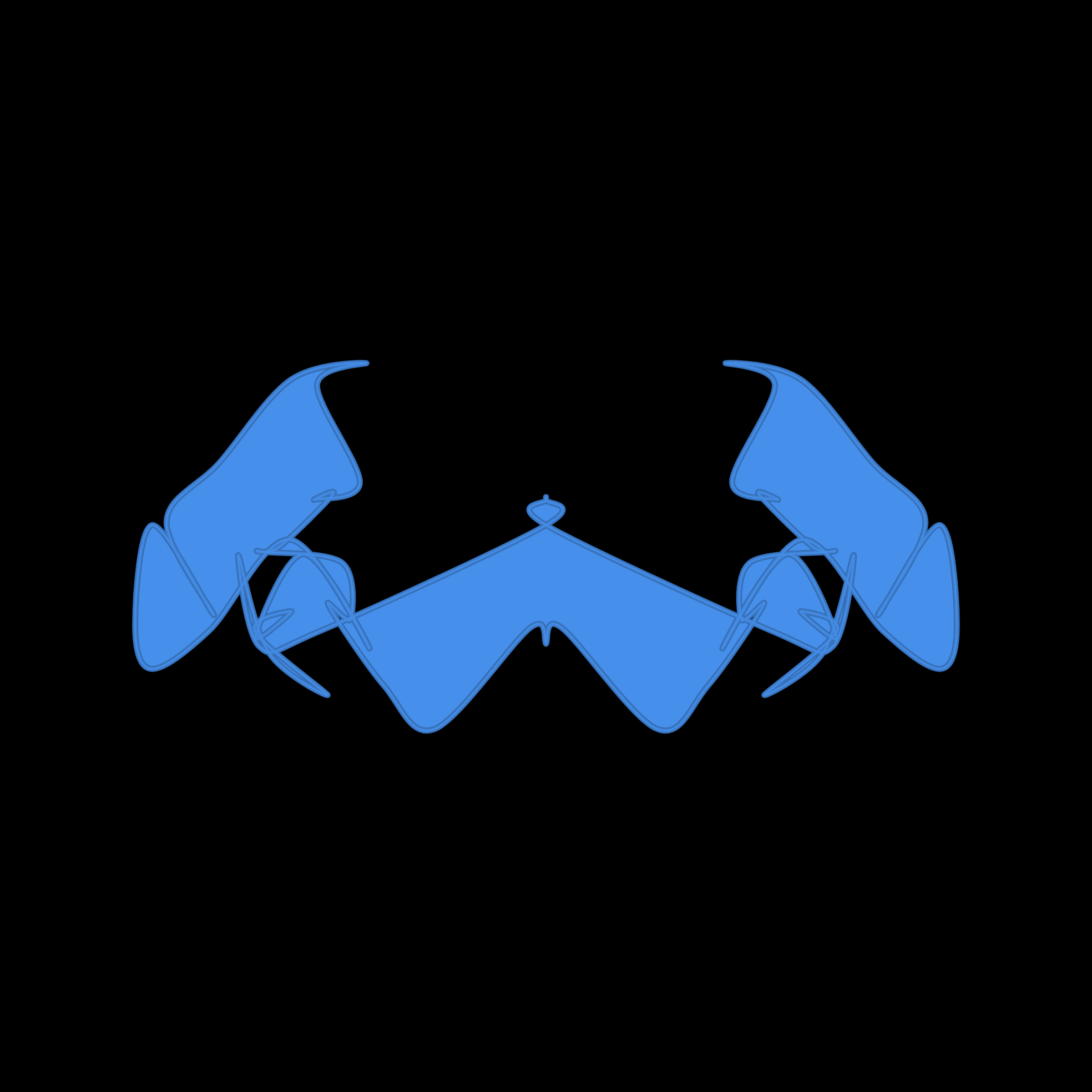 Art Blocks - Art Blocks v2 - Cryptoblots #84 - NFT # 3000084