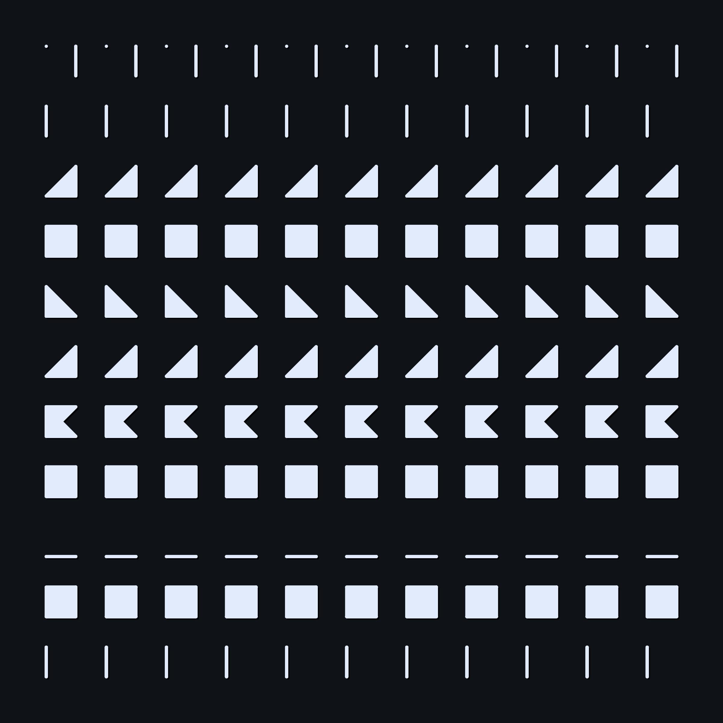 Art Blocks - Art Blocks v2 - Hieroglyphs #842 - NFT # 30000842