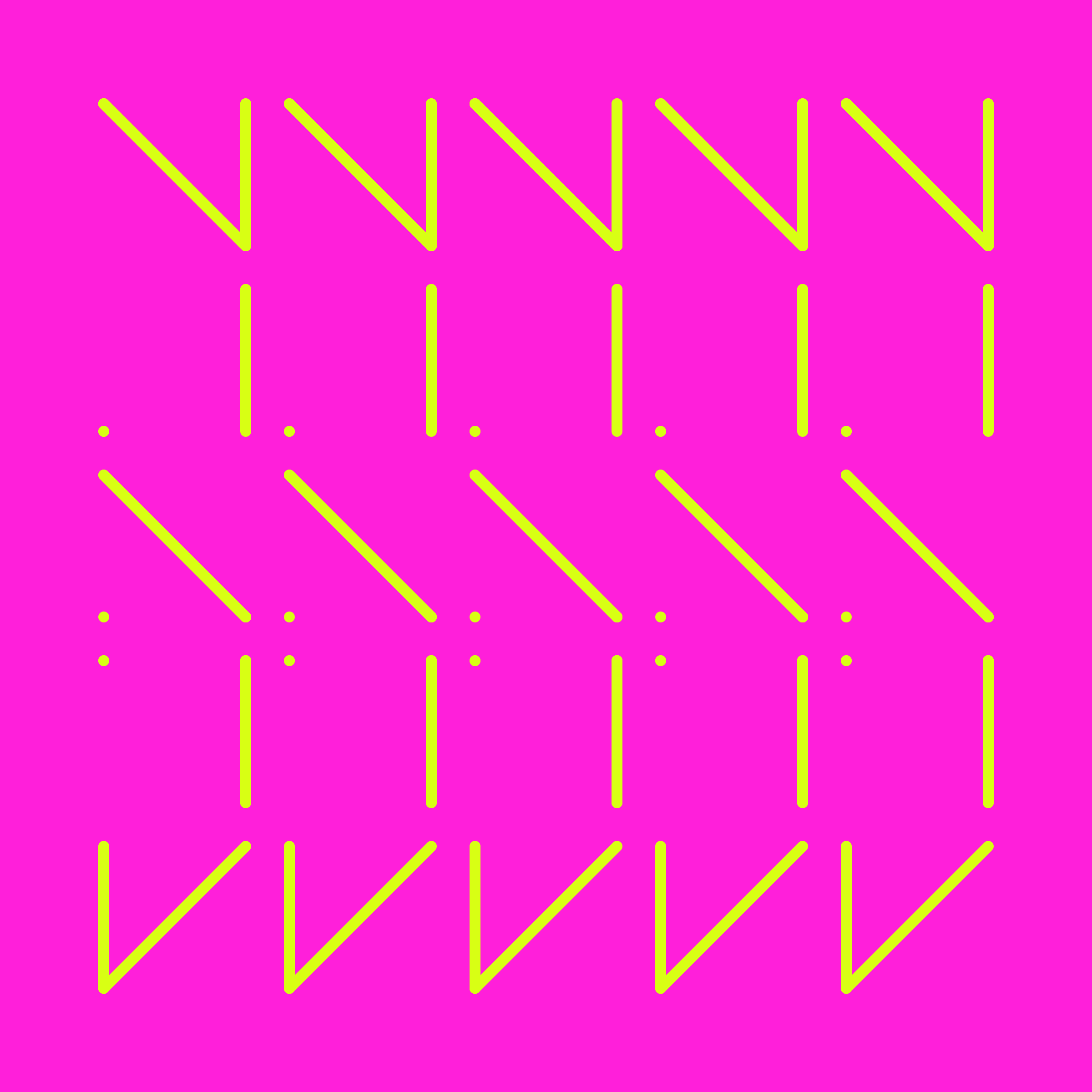 Art Blocks - Art Blocks v2 - Hieroglyphs #843 - NFT # 30000843