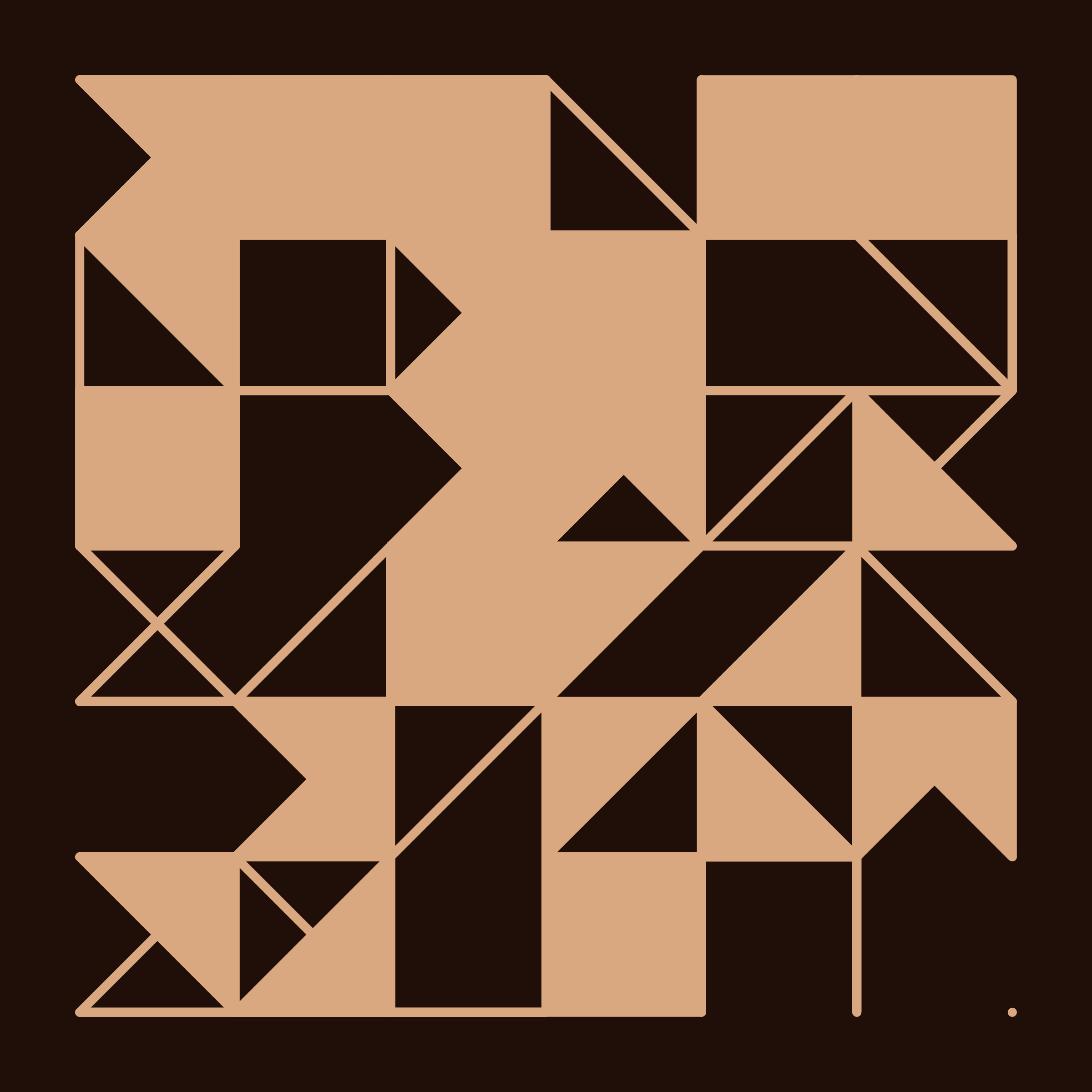 Art Blocks - Art Blocks v2 - Hieroglyphs #845 - NFT # 30000845