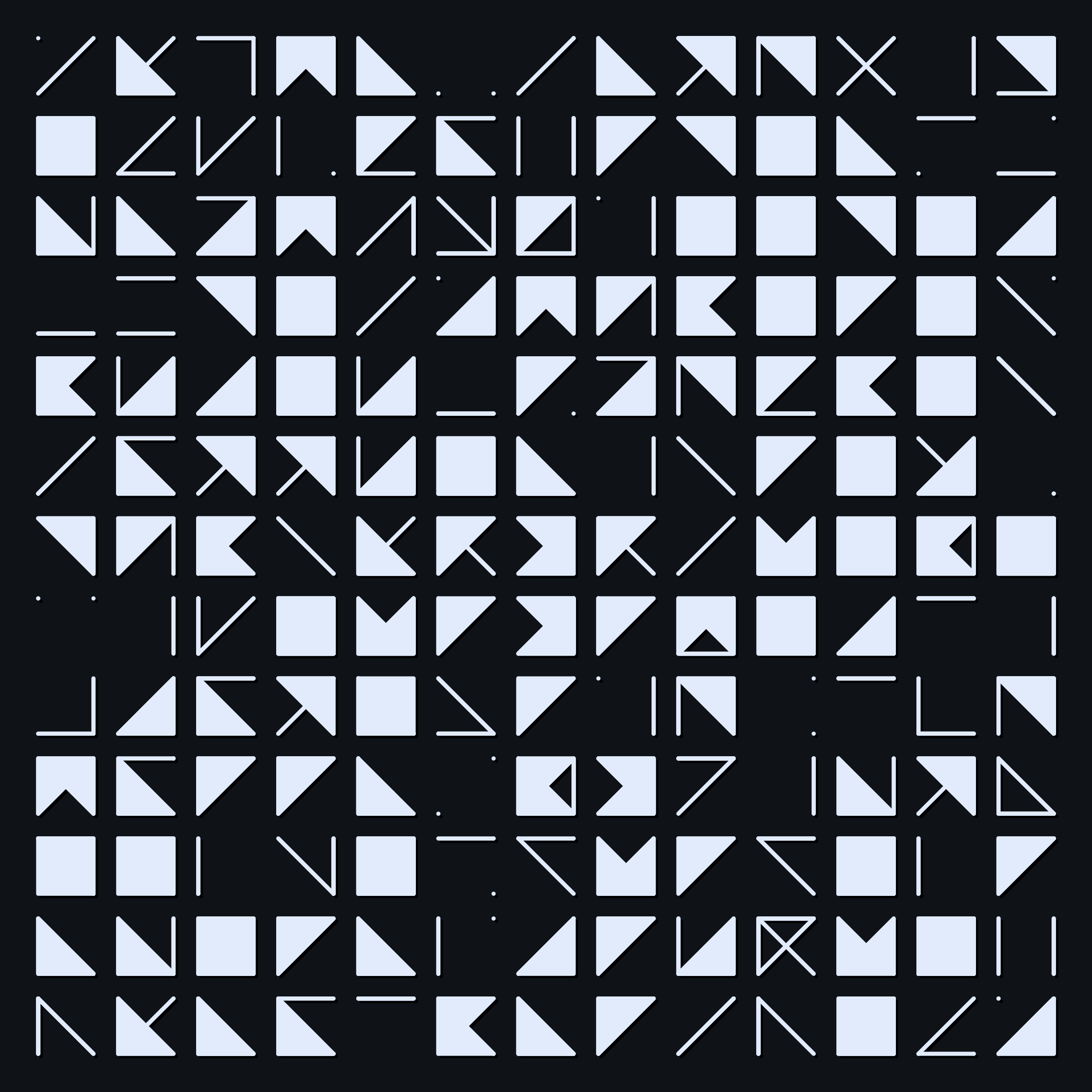 Art Blocks - Art Blocks v2 - Hieroglyphs #846 - NFT # 30000846