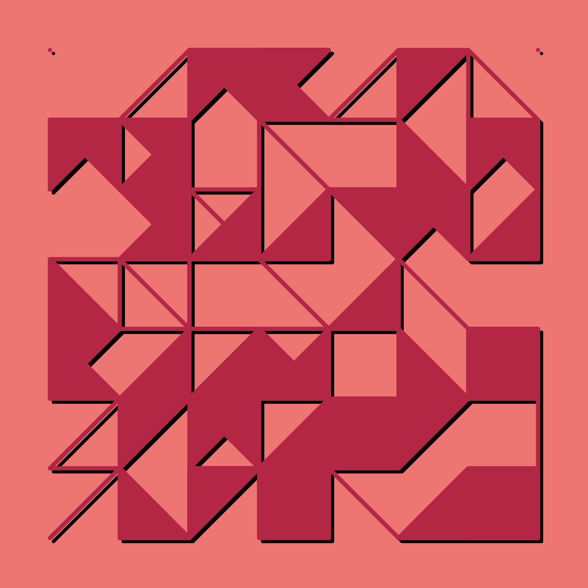 Art Blocks - Art Blocks v2 - Hieroglyphs #871 - NFT # 30000871