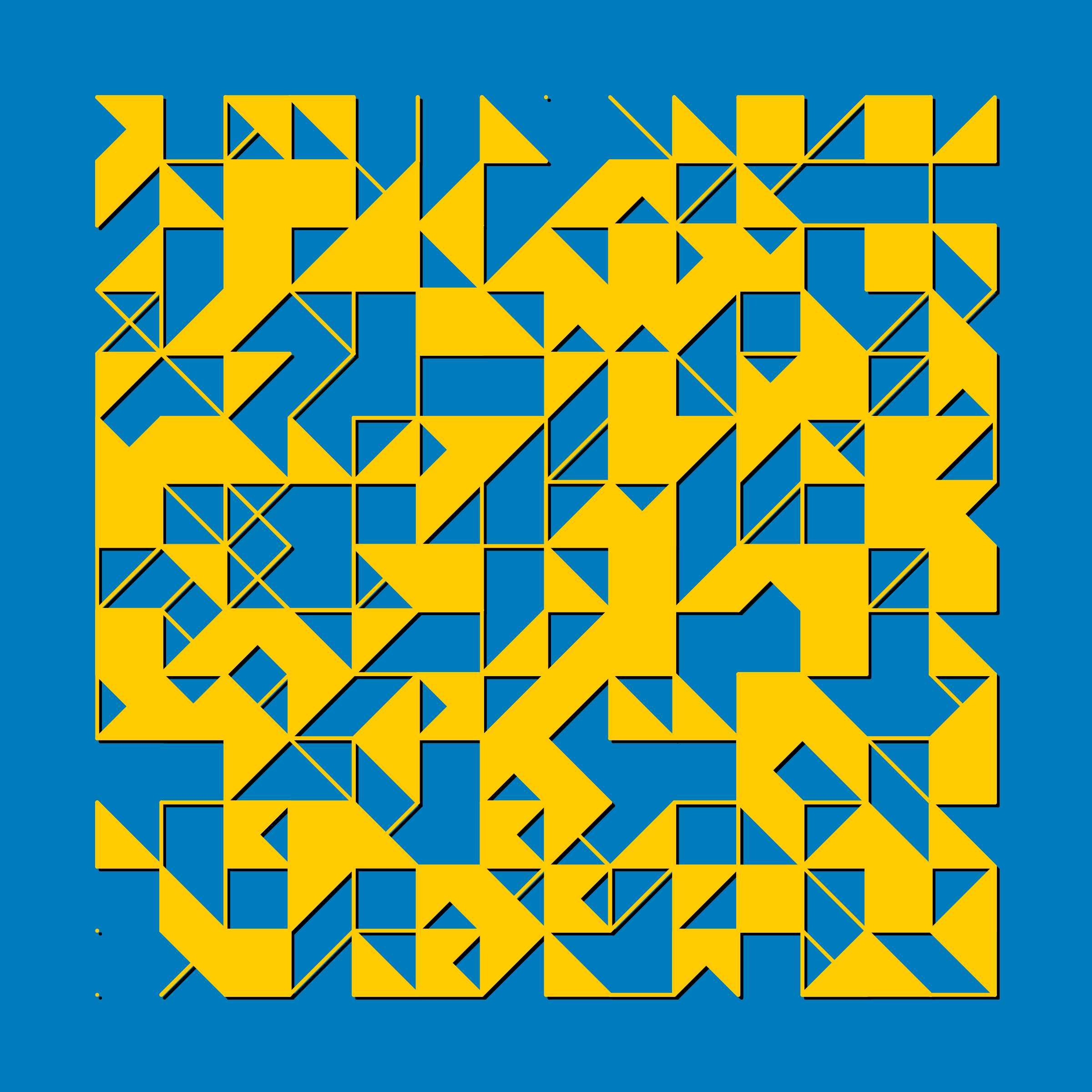 Art Blocks - Art Blocks v2 - Hieroglyphs #880 - NFT # 30000880