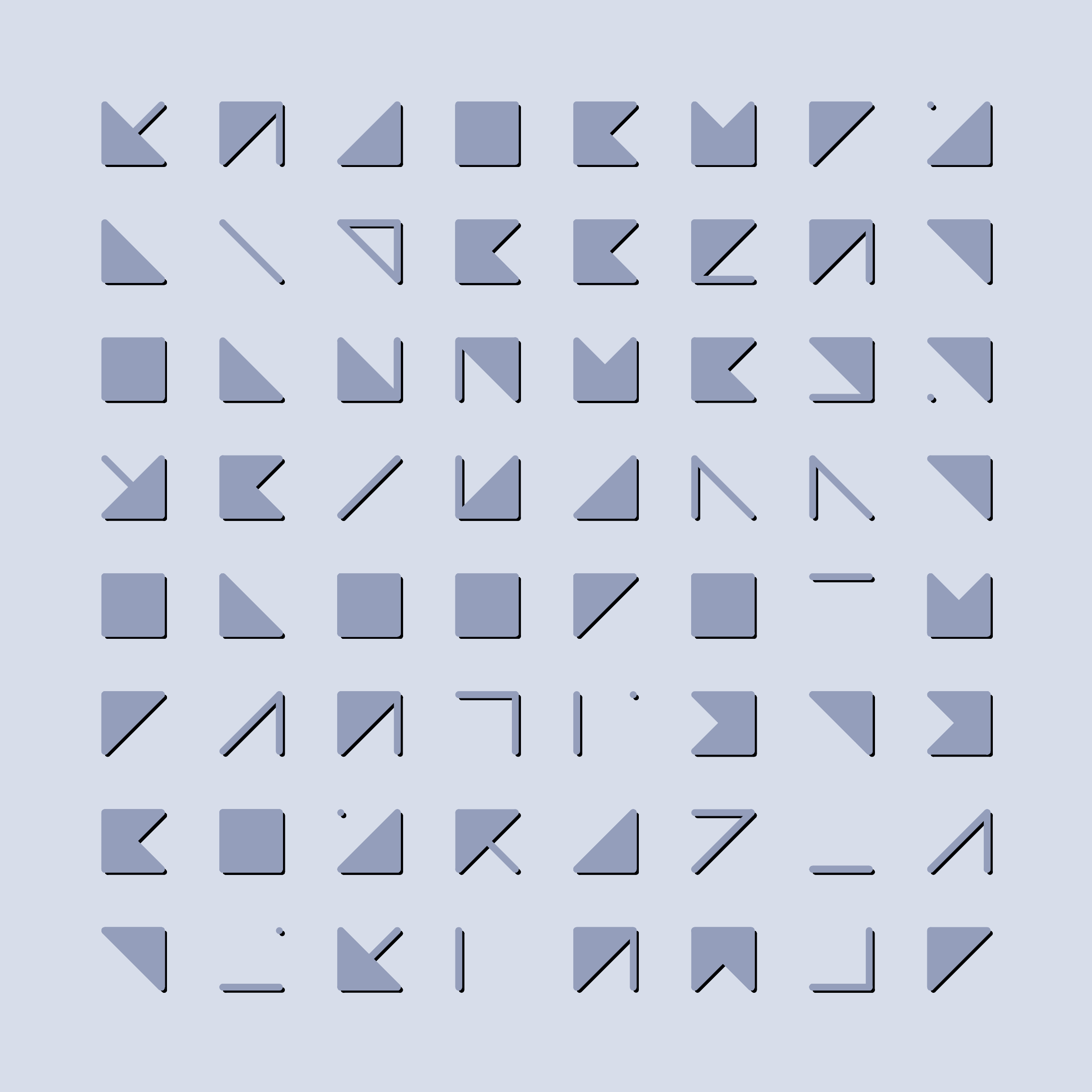 Art Blocks - Art Blocks v2 - Hieroglyphs #912 - NFT # 30000912