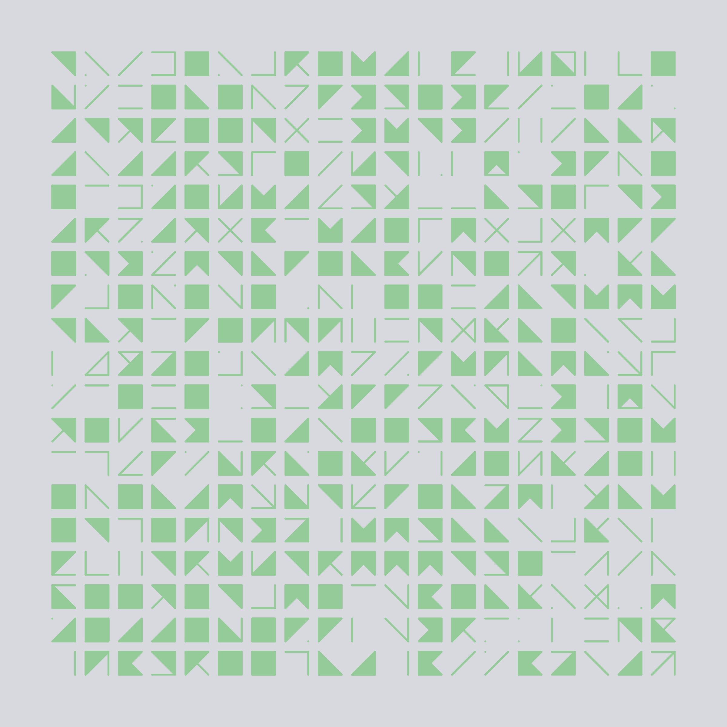 Art Blocks - Art Blocks v2 - Hieroglyphs #918 - NFT # 30000918