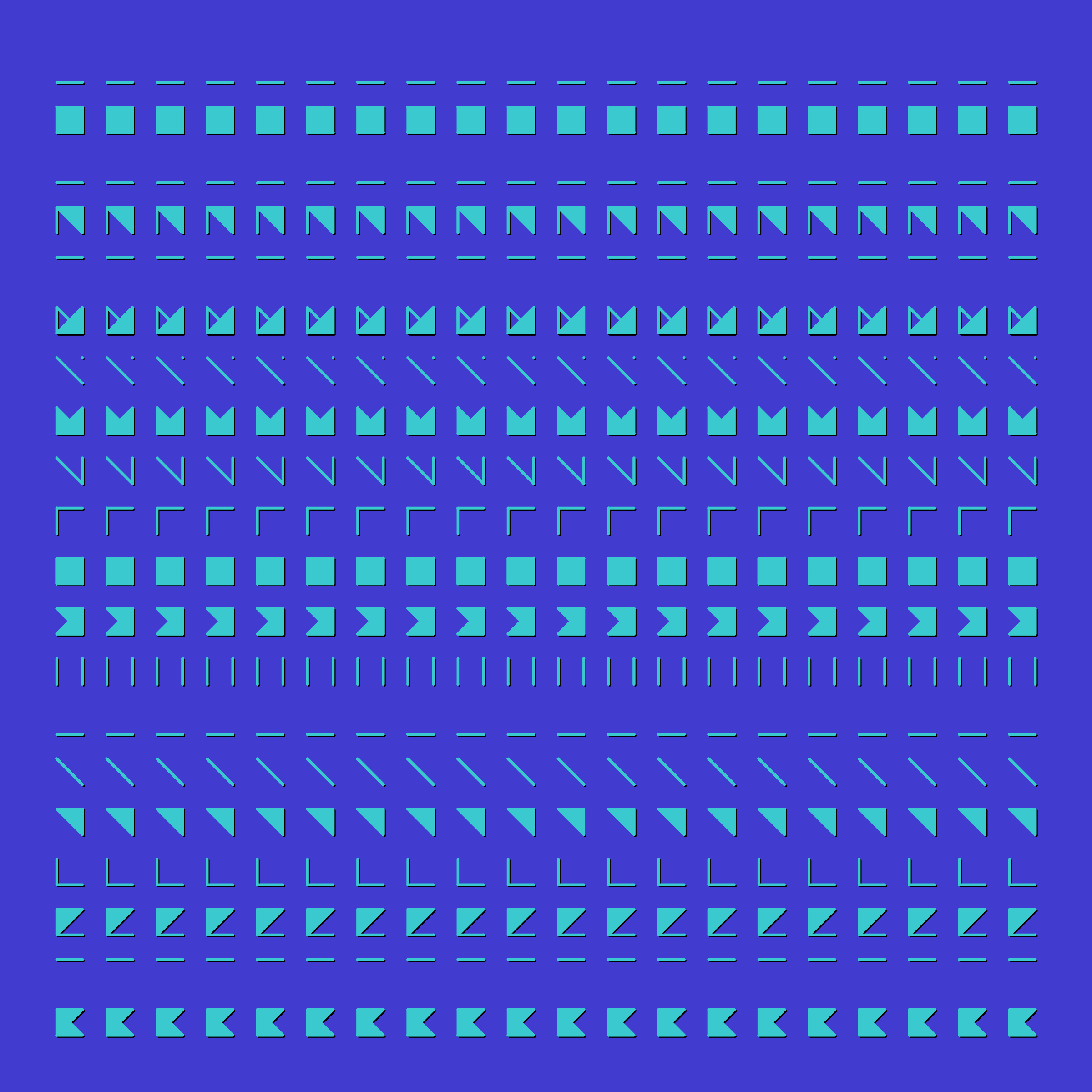 Art Blocks - Art Blocks v2 - Hieroglyphs #919 - NFT # 30000919