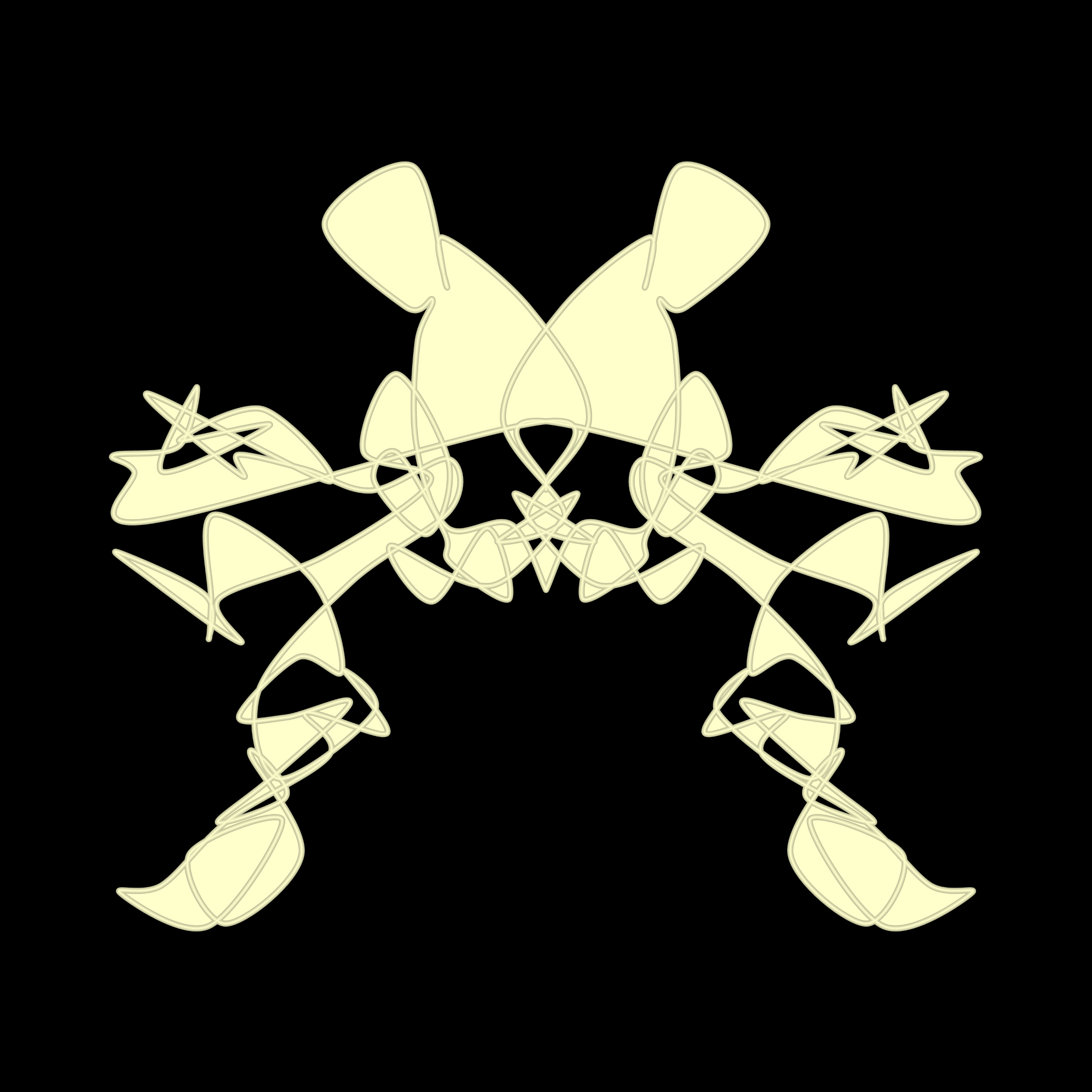 Art Blocks - Art Blocks v2 - Cryptoblots #92 - NFT # 3000092