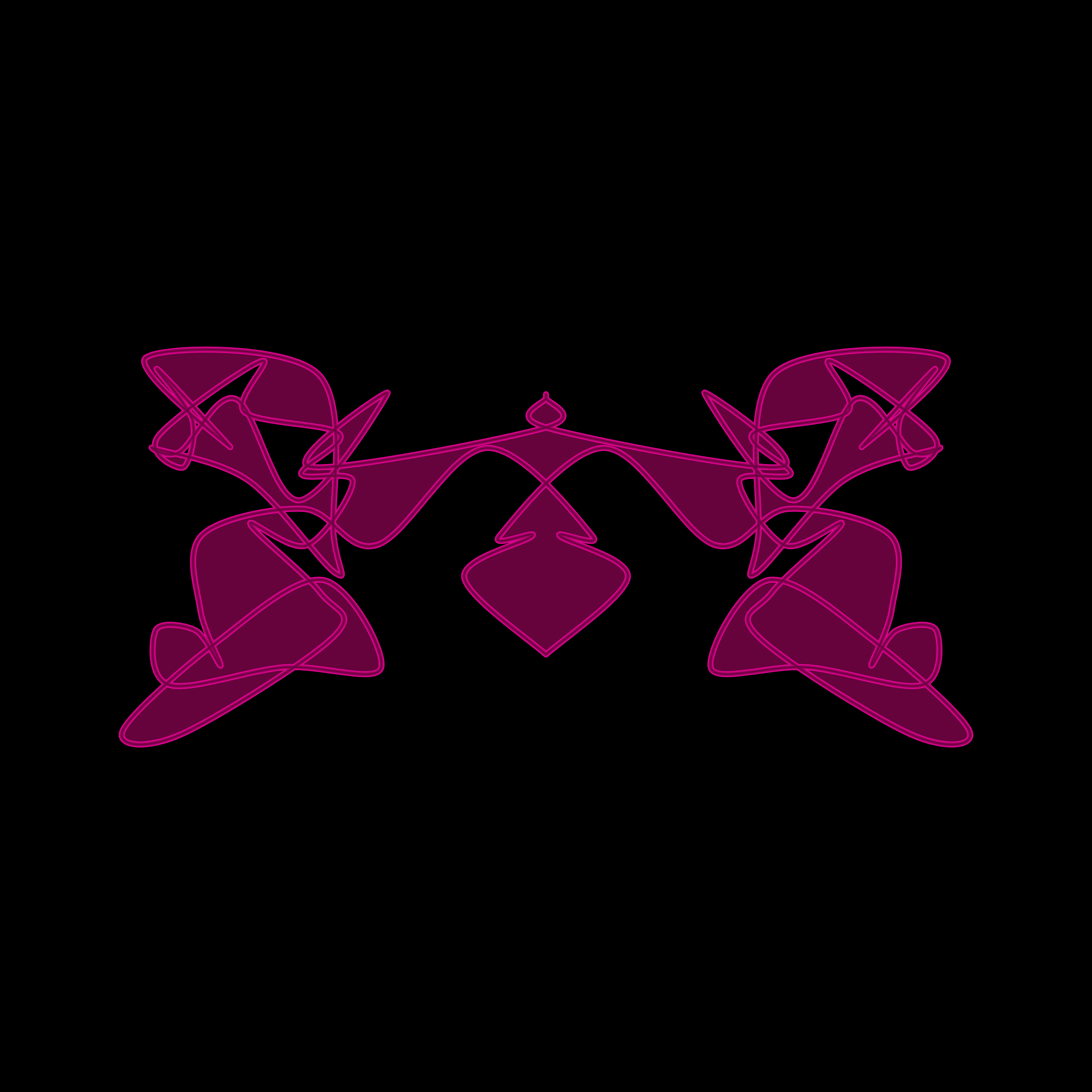 Art Blocks - Art Blocks v2 - Cryptoblots #93 - NFT # 3000093