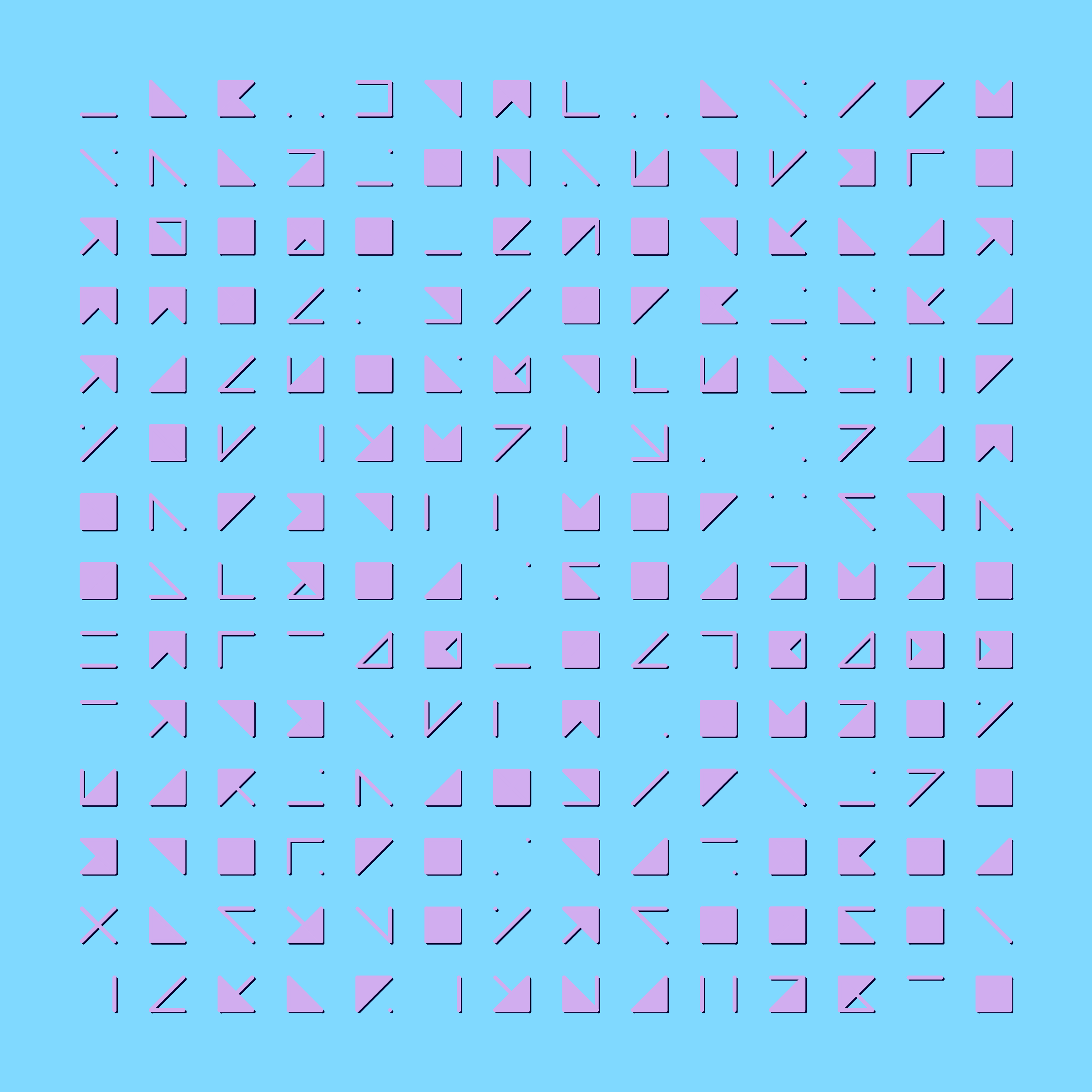 Art Blocks - Art Blocks v2 - Hieroglyphs #930 - NFT # 30000930