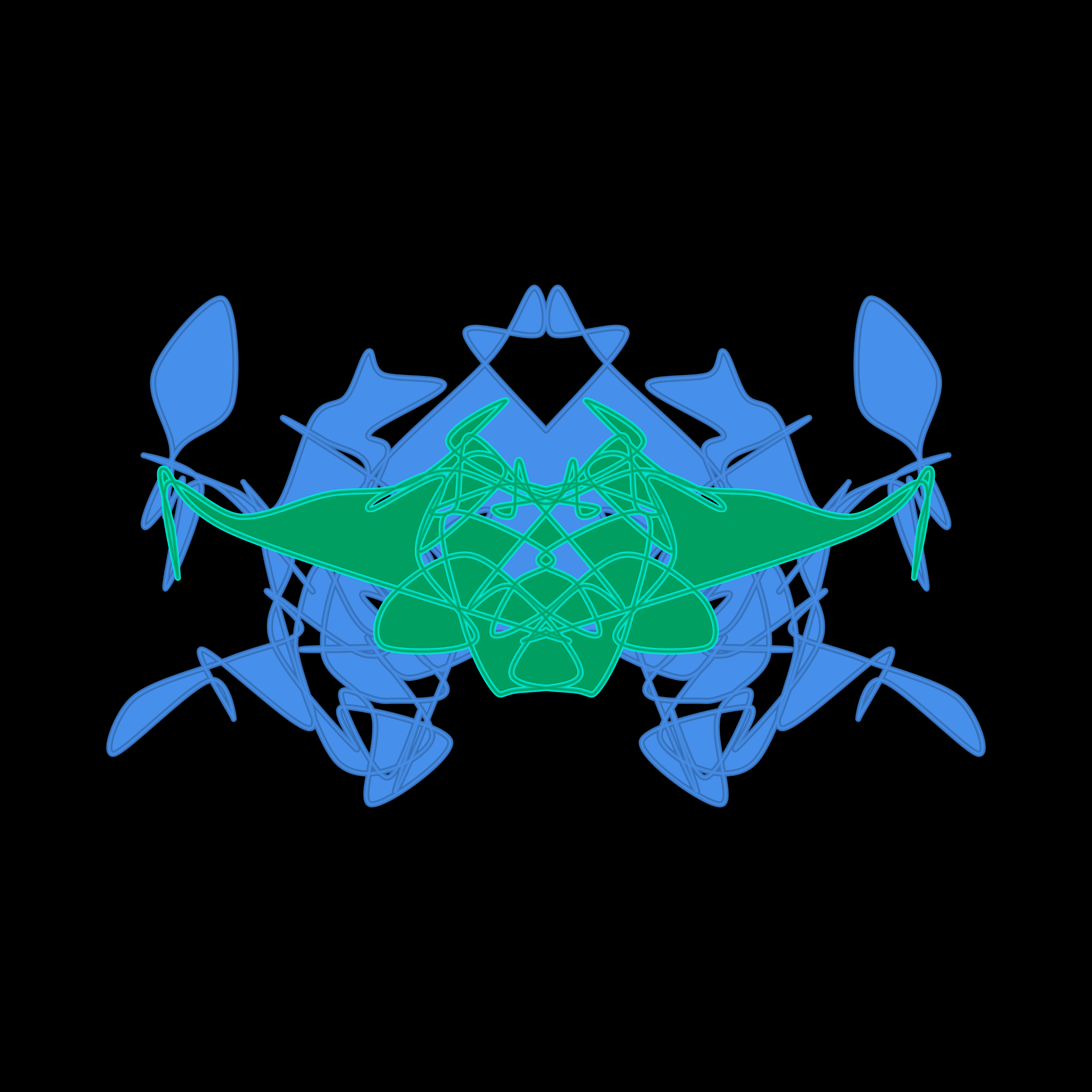 Art Blocks - Art Blocks v2 - Cryptoblots #94 - NFT # 3000094