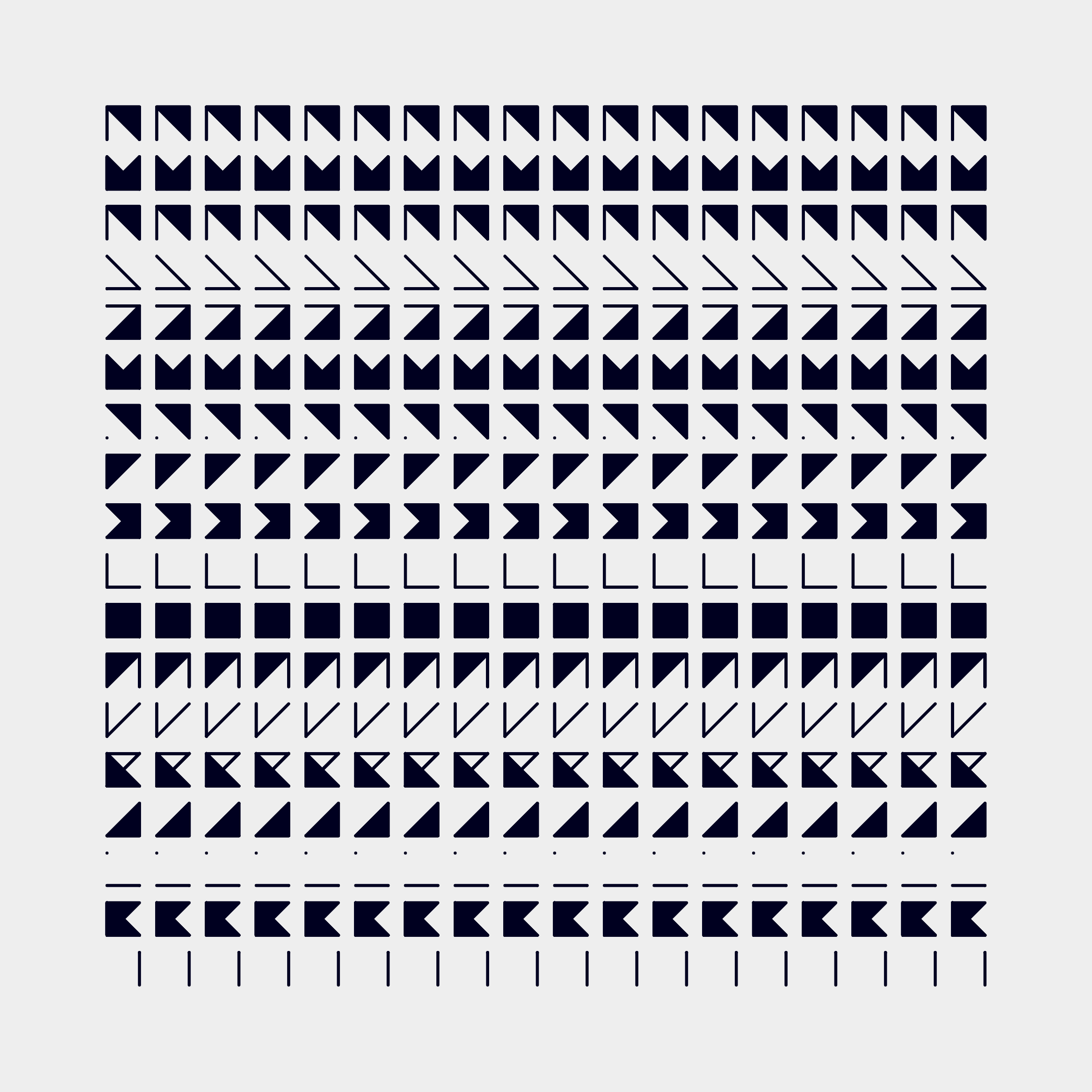 Art Blocks - Art Blocks v2 - Hieroglyphs #943 - NFT # 30000943