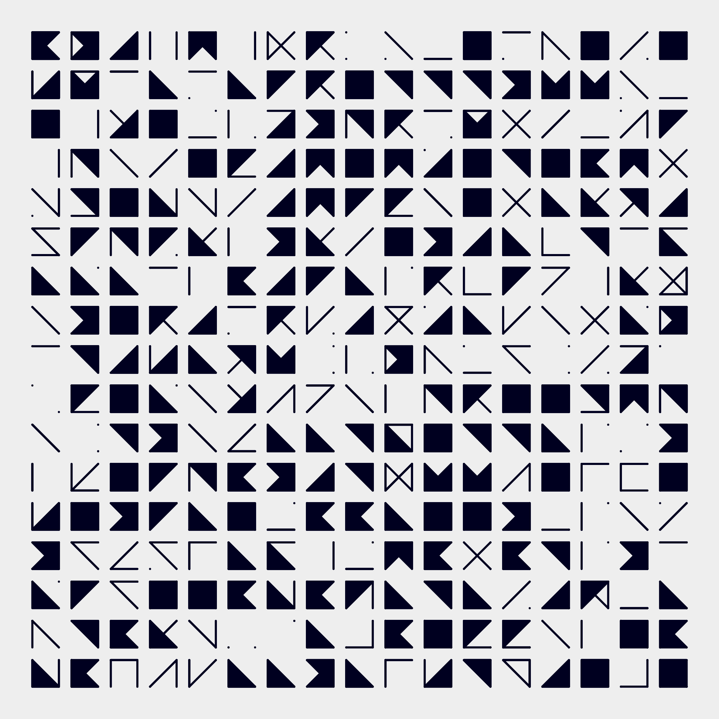 Art Blocks - Art Blocks v2 - Hieroglyphs #964 - NFT # 30000964