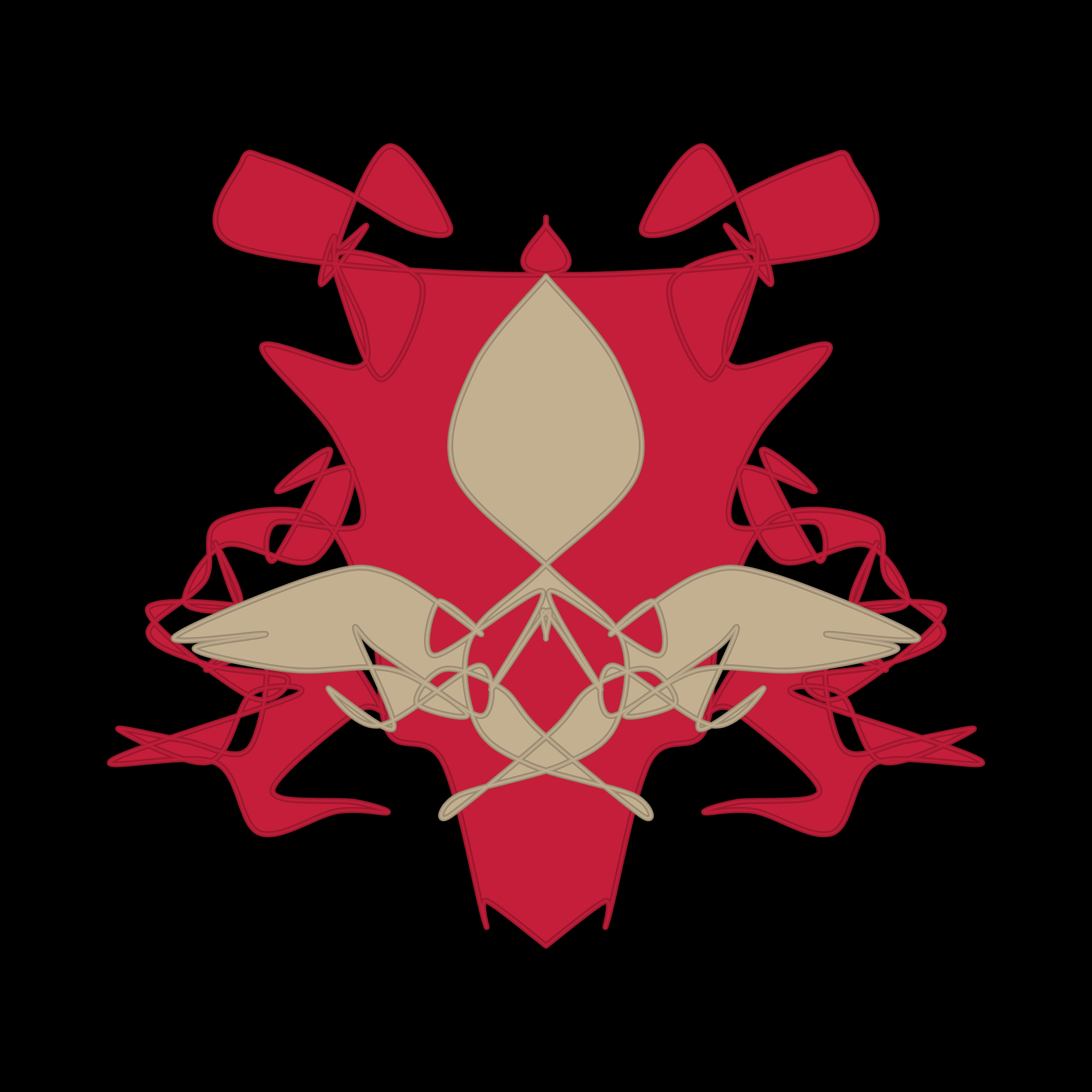 Art Blocks - Art Blocks v2 - Cryptoblots #97 - NFT # 3000097