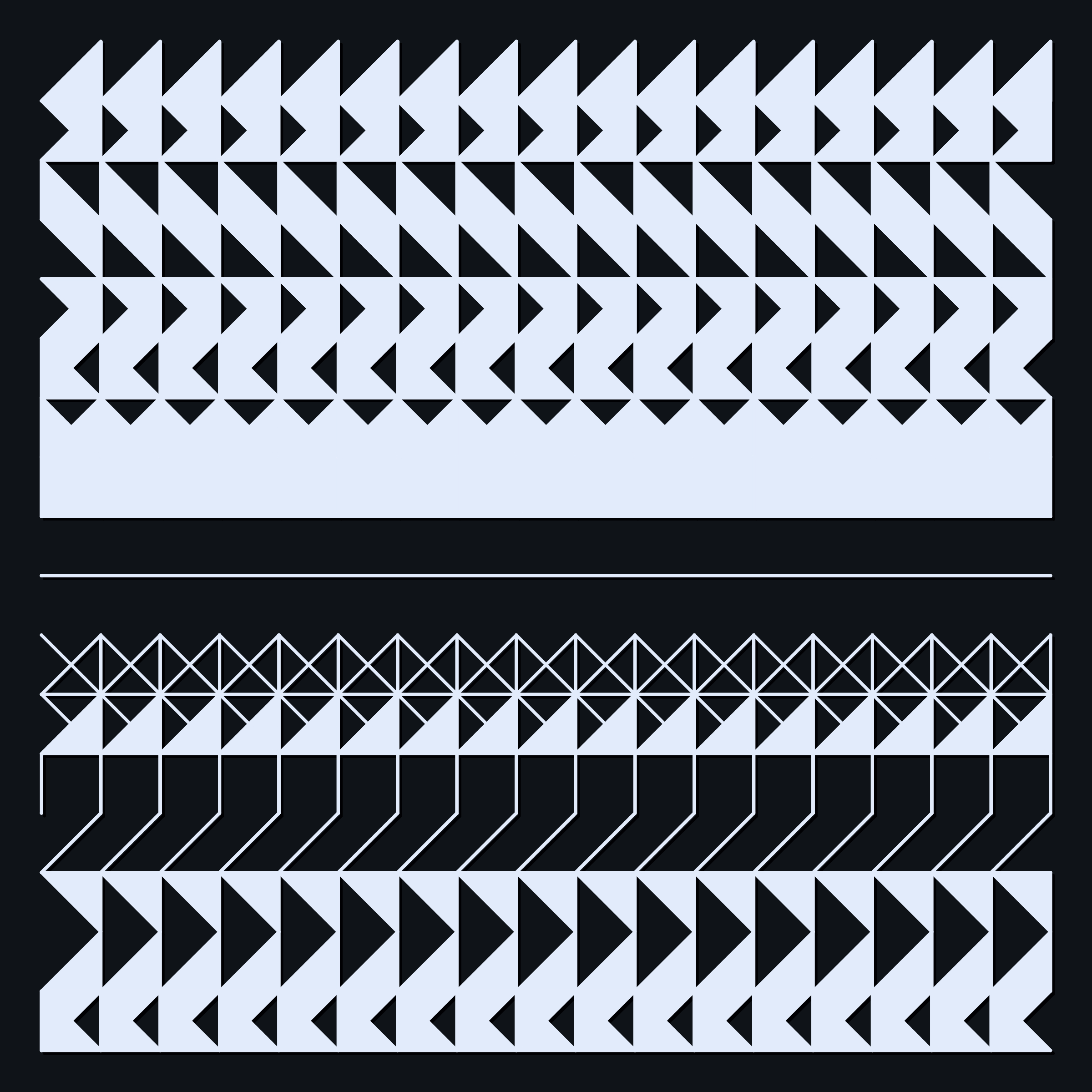 Art Blocks - Art Blocks v2 - Hieroglyphs #981 - NFT # 30000981