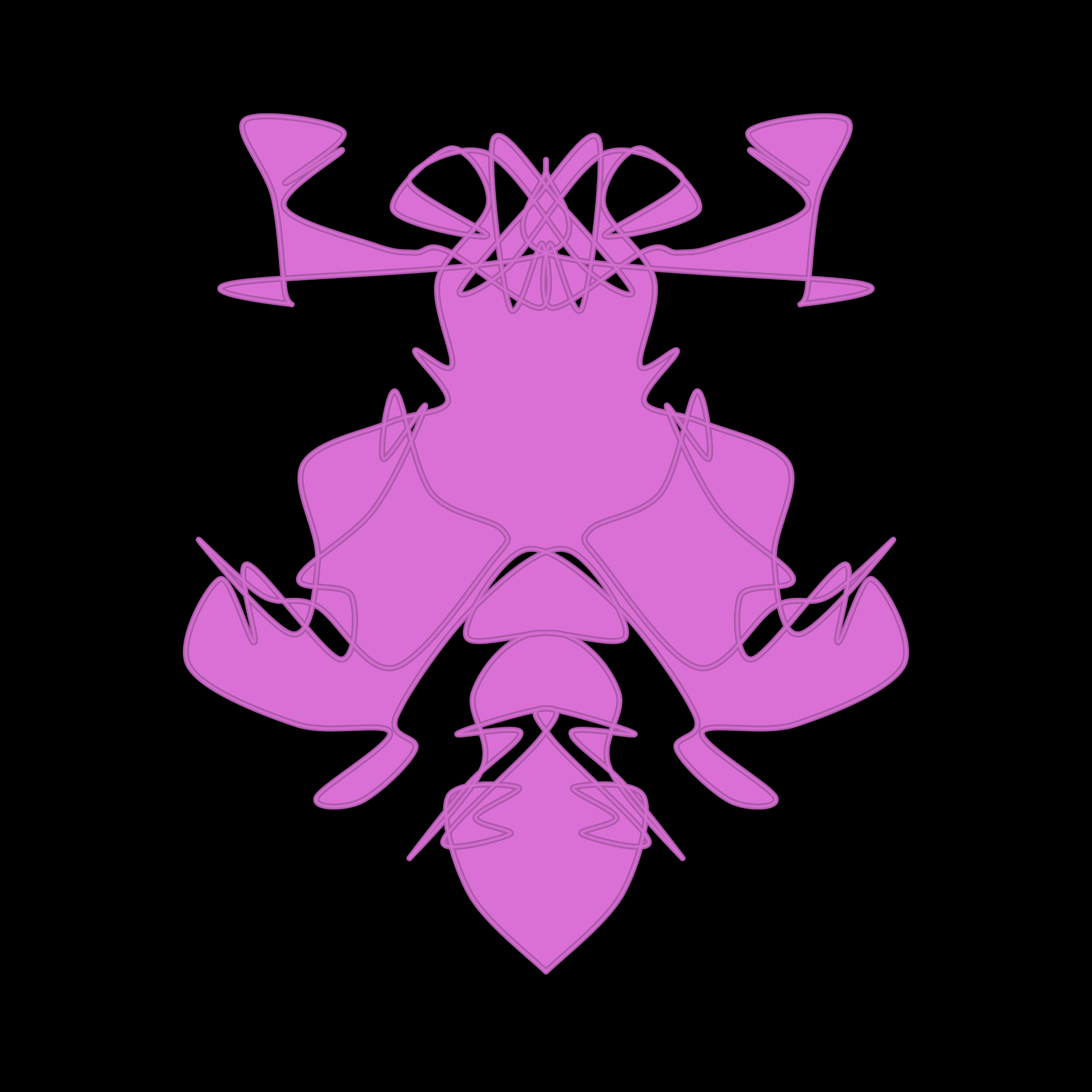 Art Blocks - Art Blocks v2 - Cryptoblots #102 - NFT # 3000102