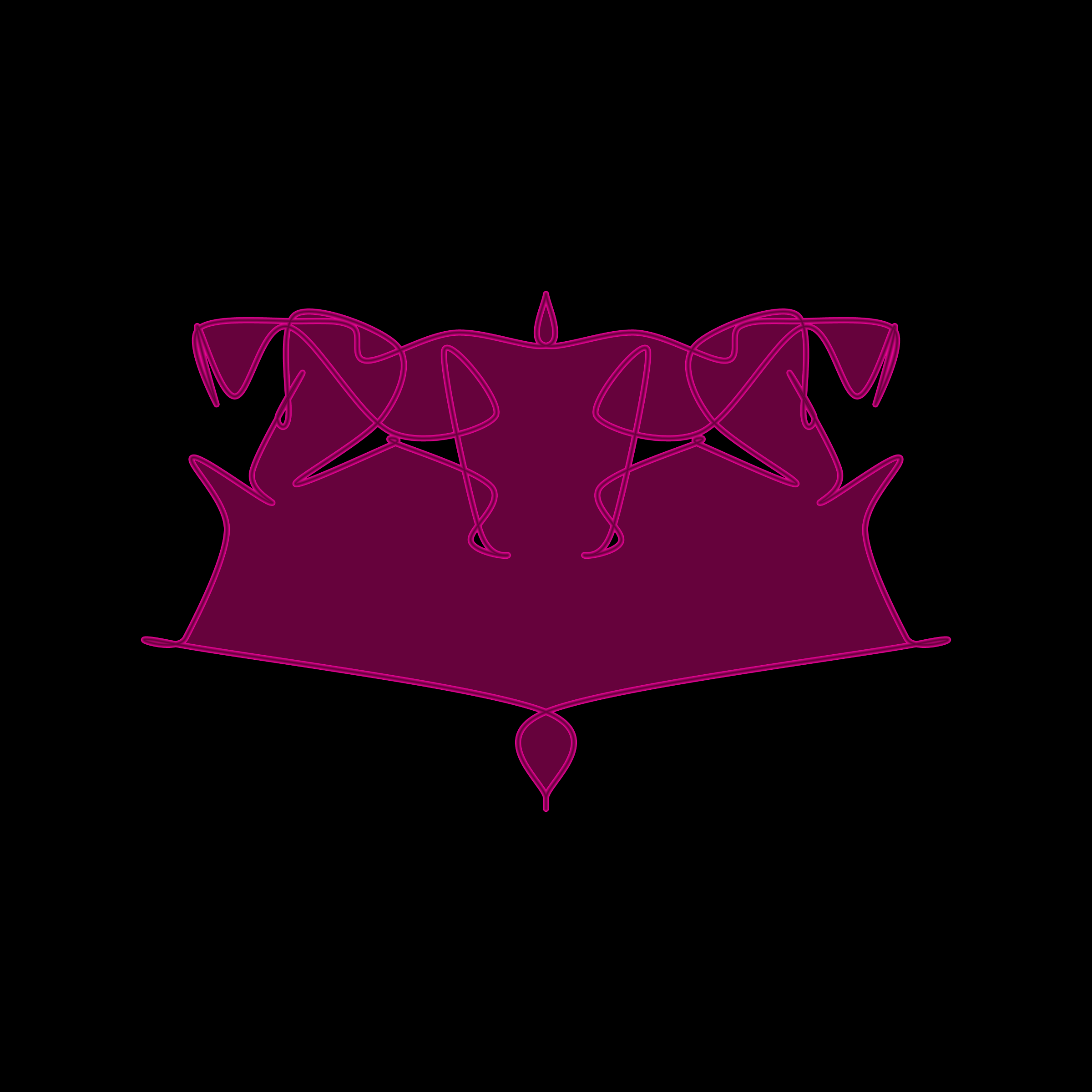 Art Blocks - Art Blocks v2 - Cryptoblots #104 - NFT # 3000104