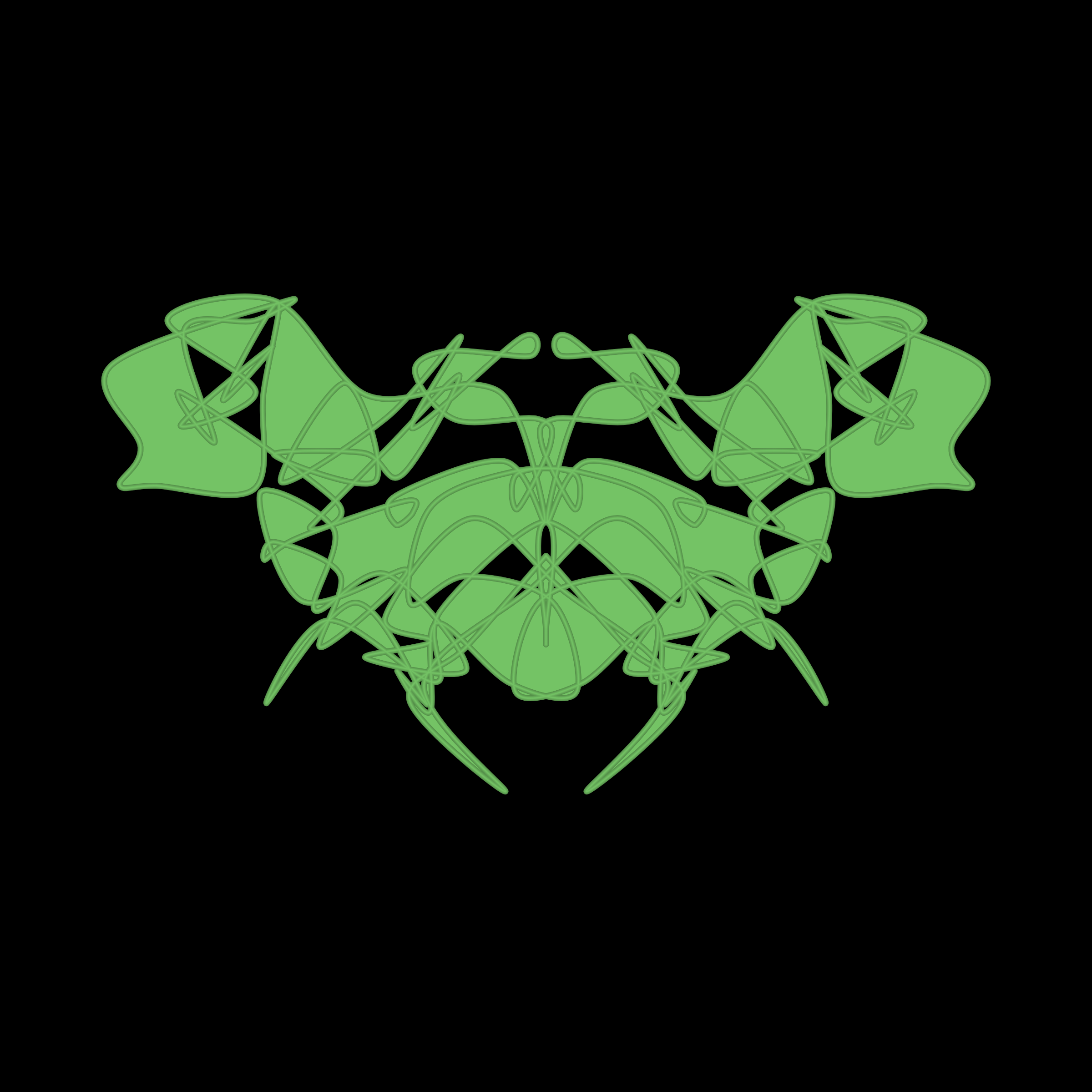 Art Blocks - Art Blocks v2 - Cryptoblots #112 - NFT # 3000112