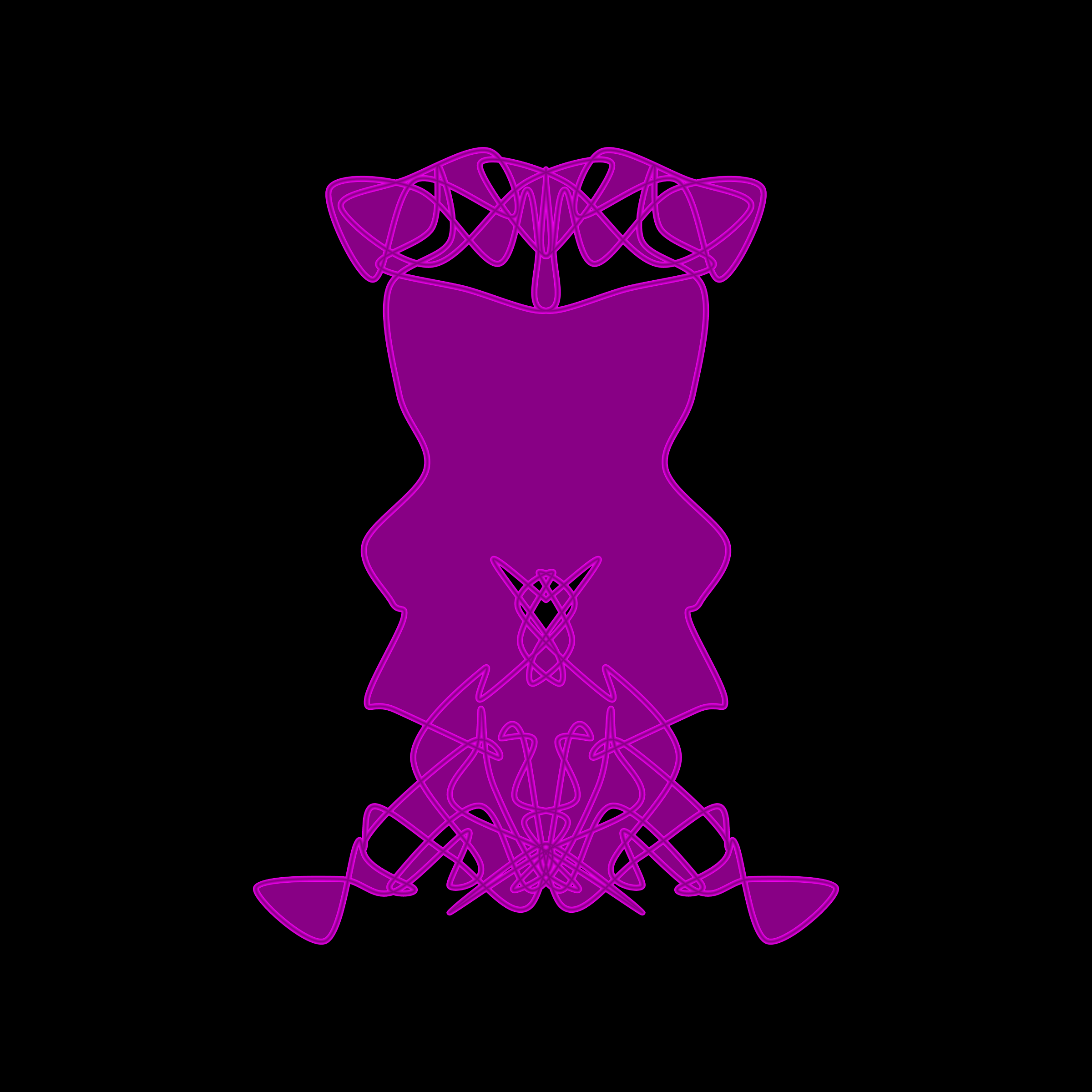 Art Blocks - Art Blocks v2 - Cryptoblots #126 - NFT # 3000126