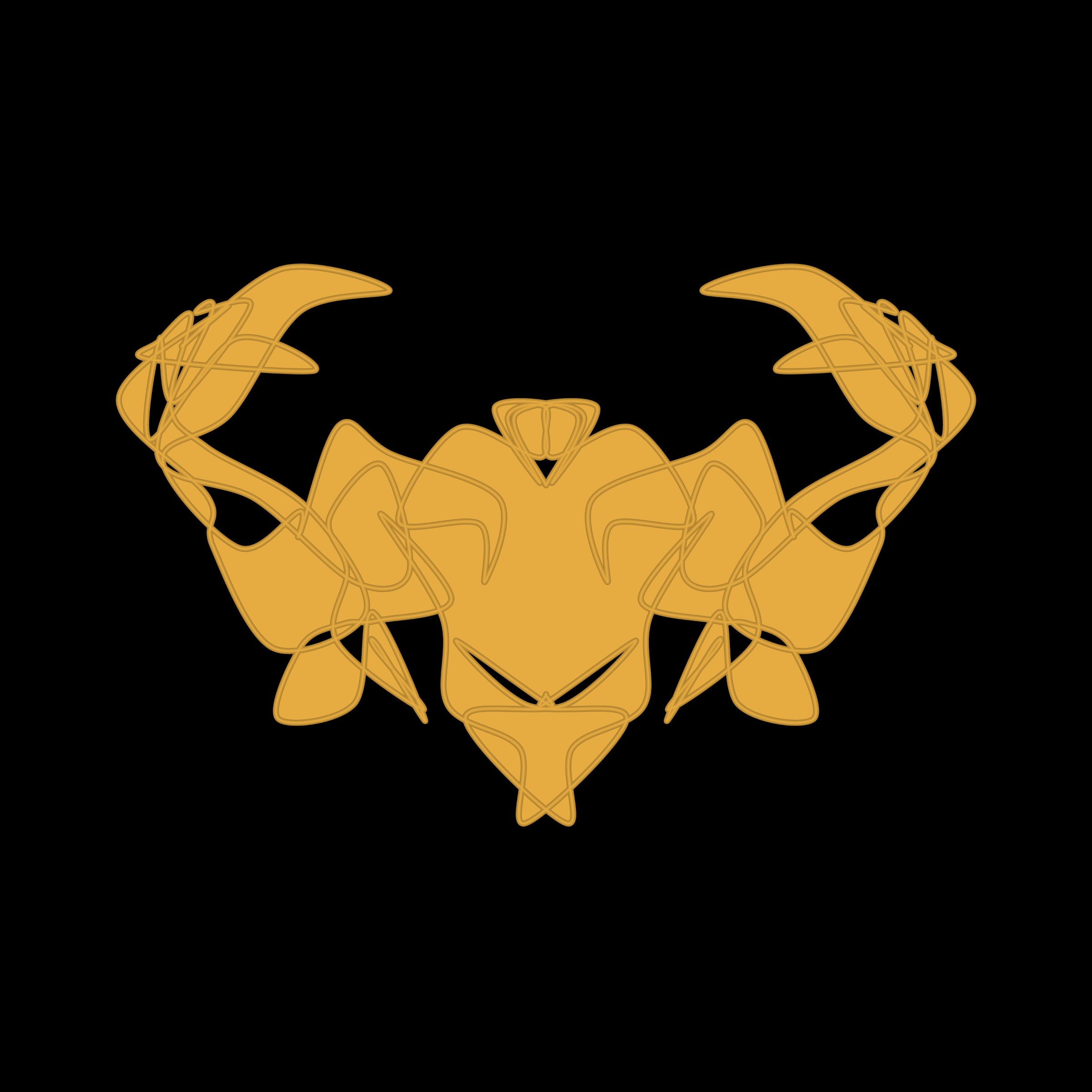 Art Blocks - Art Blocks v2 - Cryptoblots #128 - NFT # 3000128