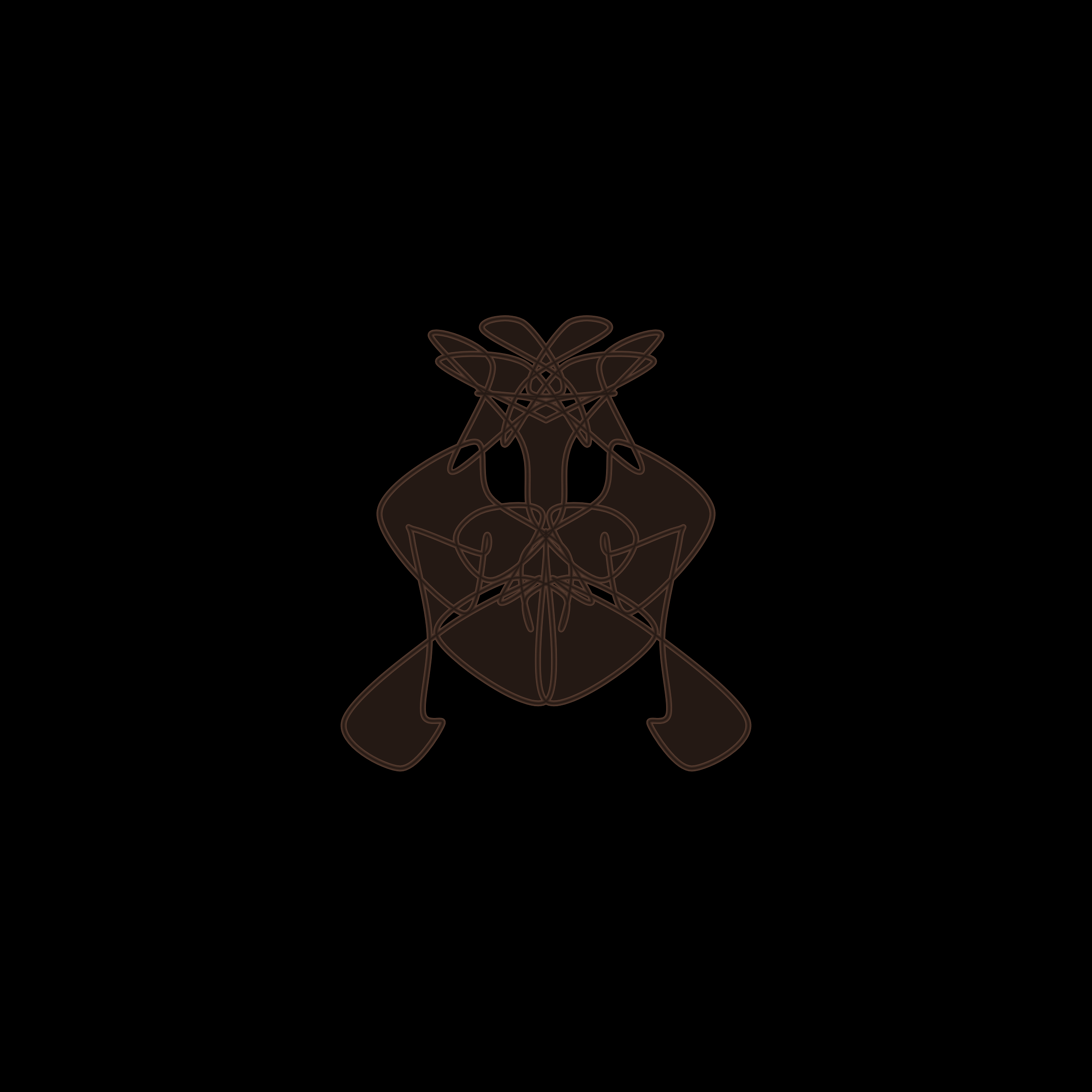 Art Blocks - Art Blocks v2 - Cryptoblots #130 - NFT # 3000130