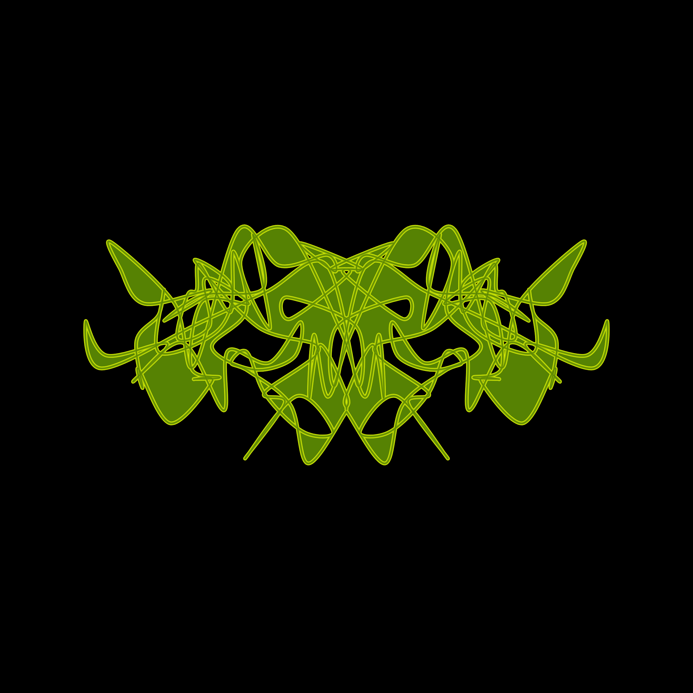 Art Blocks - Art Blocks v2 - Cryptoblots #134 - NFT # 3000134